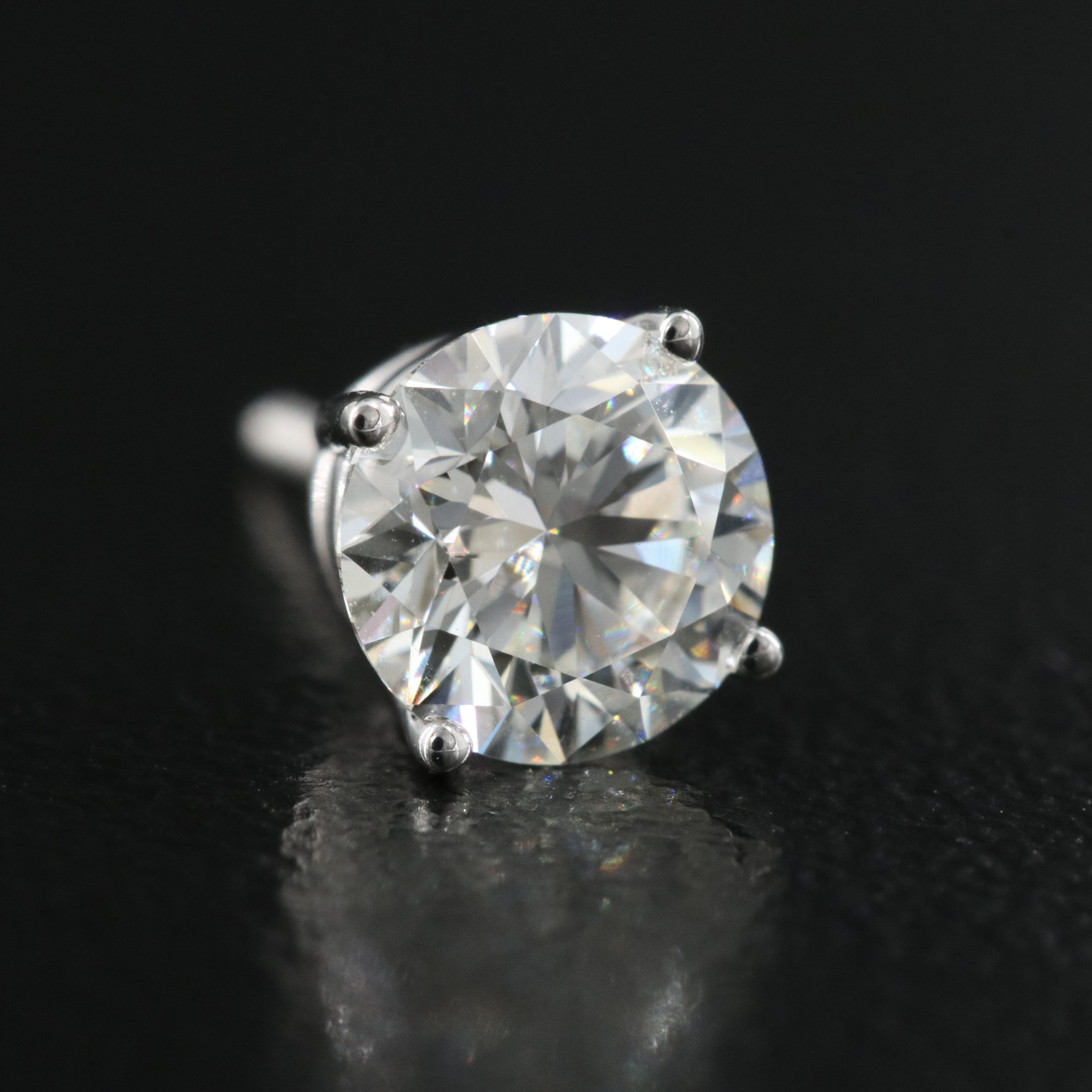 14K 1.52 CTW Lab Grown Diamond Stud Earrings