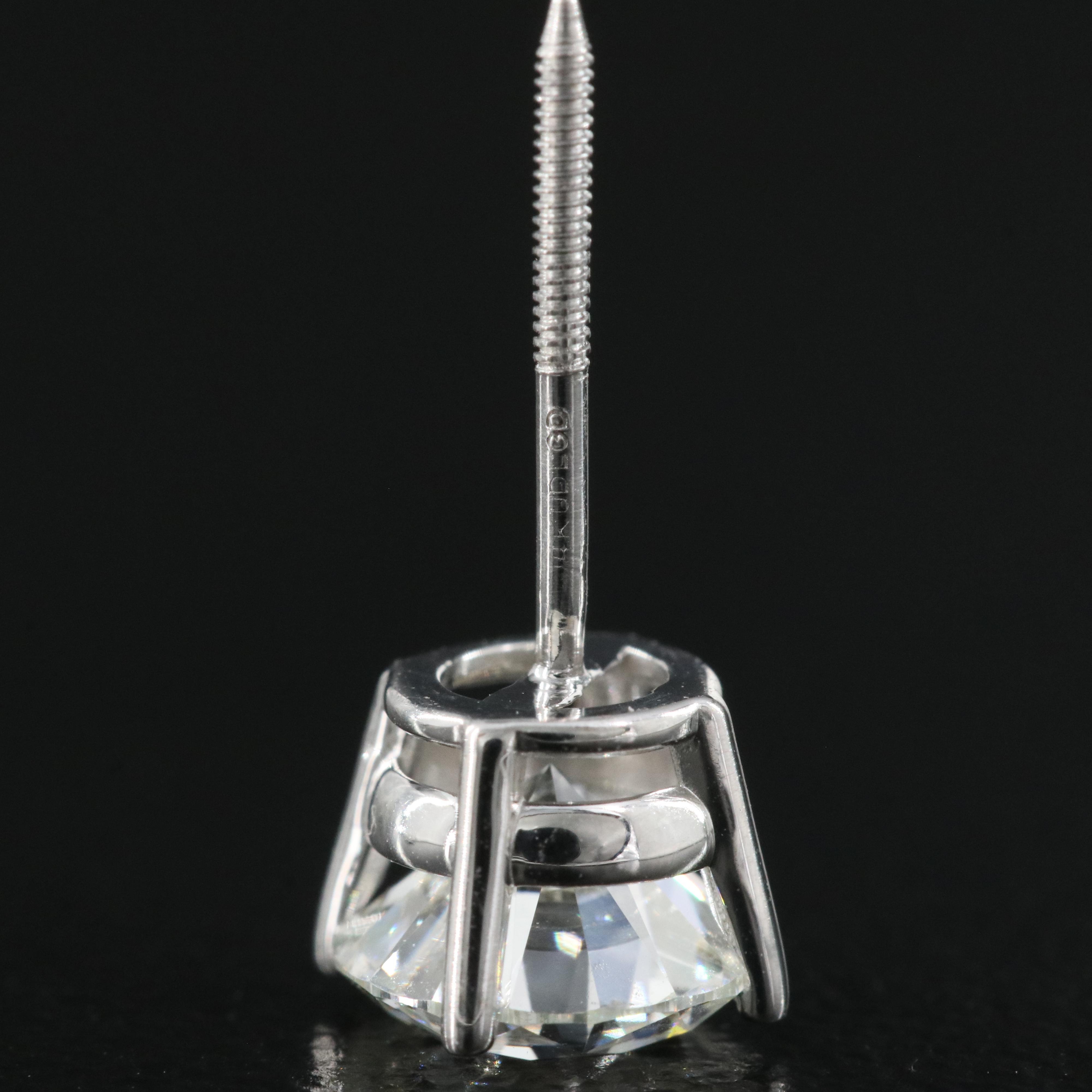 14K 1.52 CTW Lab Grown Diamond Stud Earrings