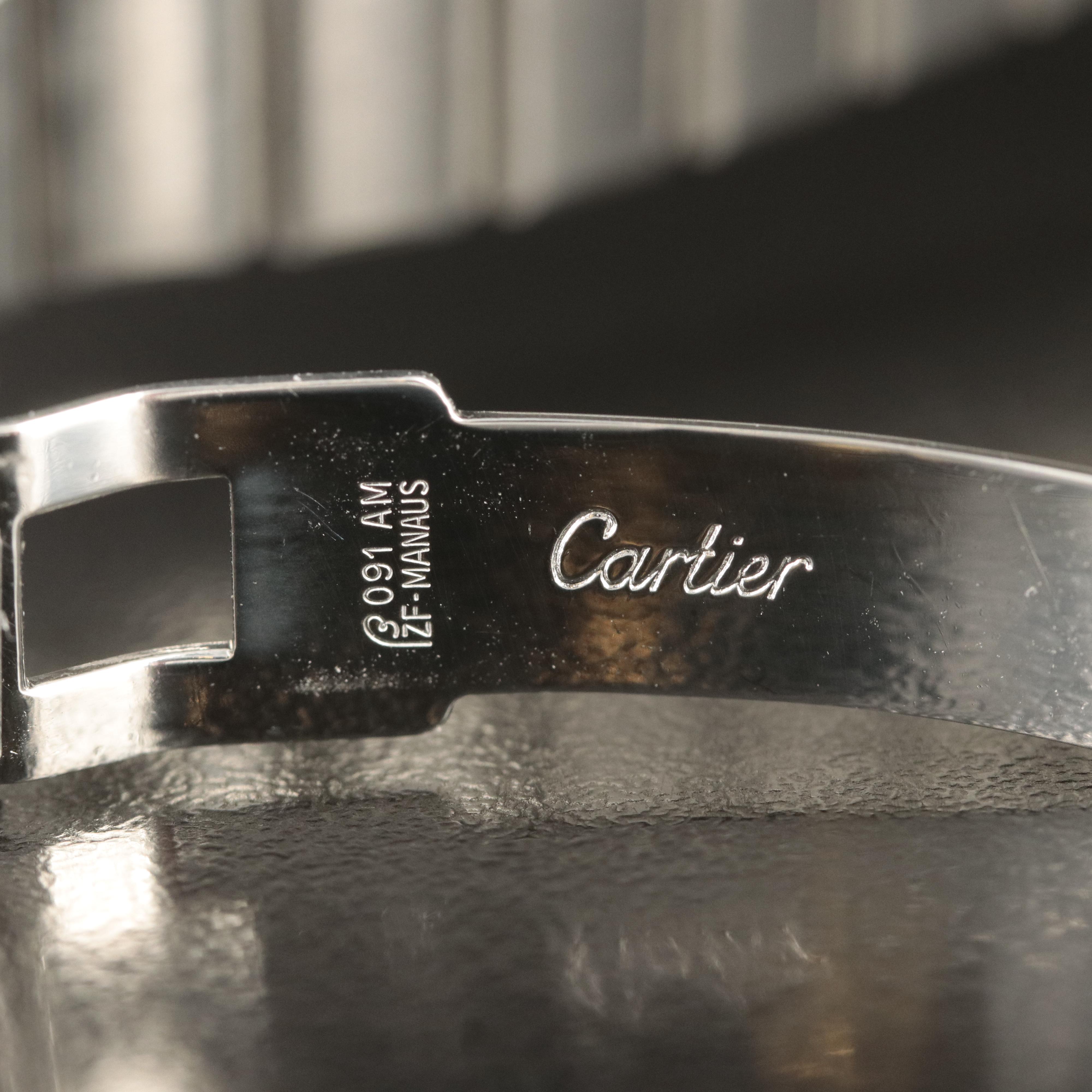 18K and Stainless Steel Cartier Santos Automatic Watch