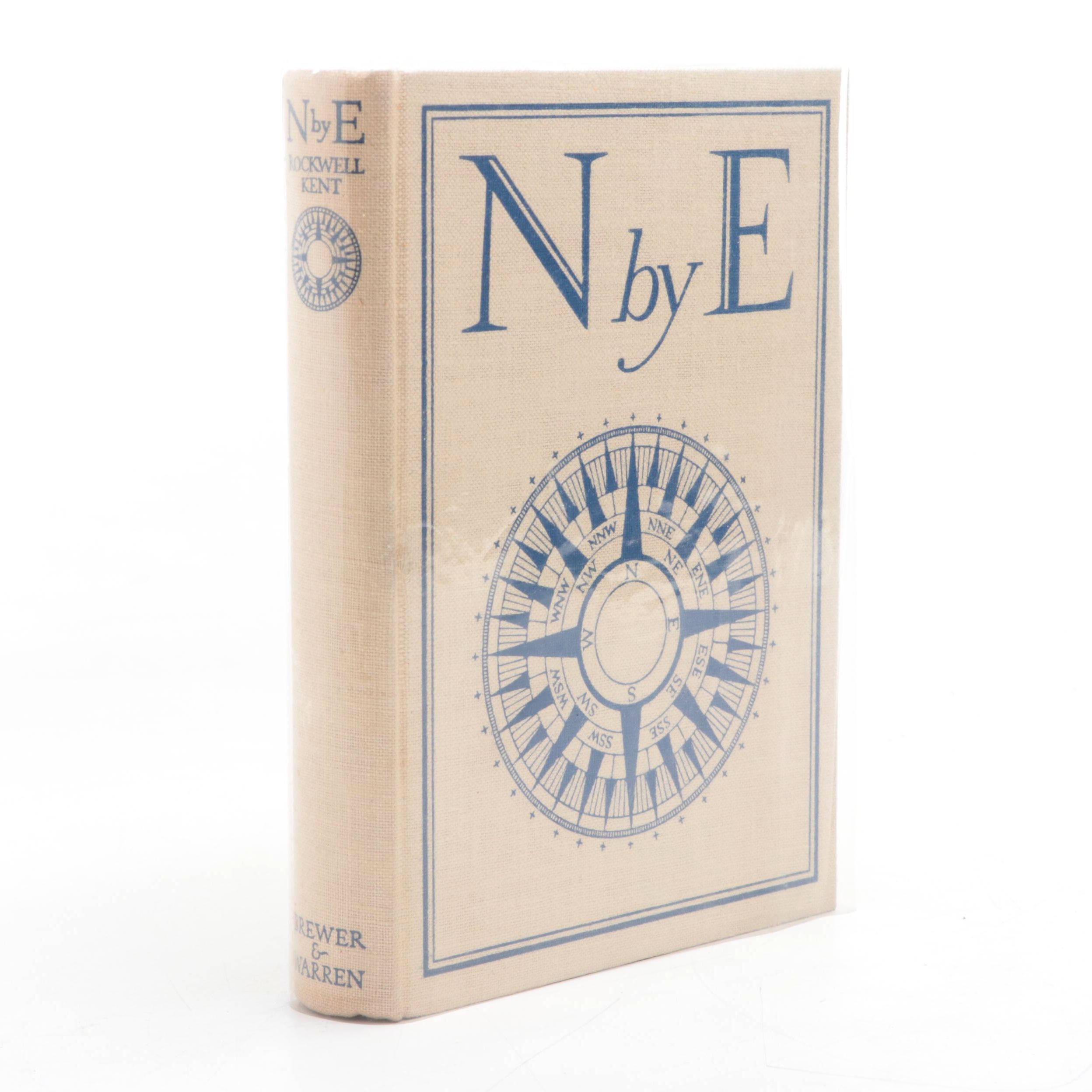 Signed Limited First Trade Edition "N by E" by Rockwell Kent, 1930