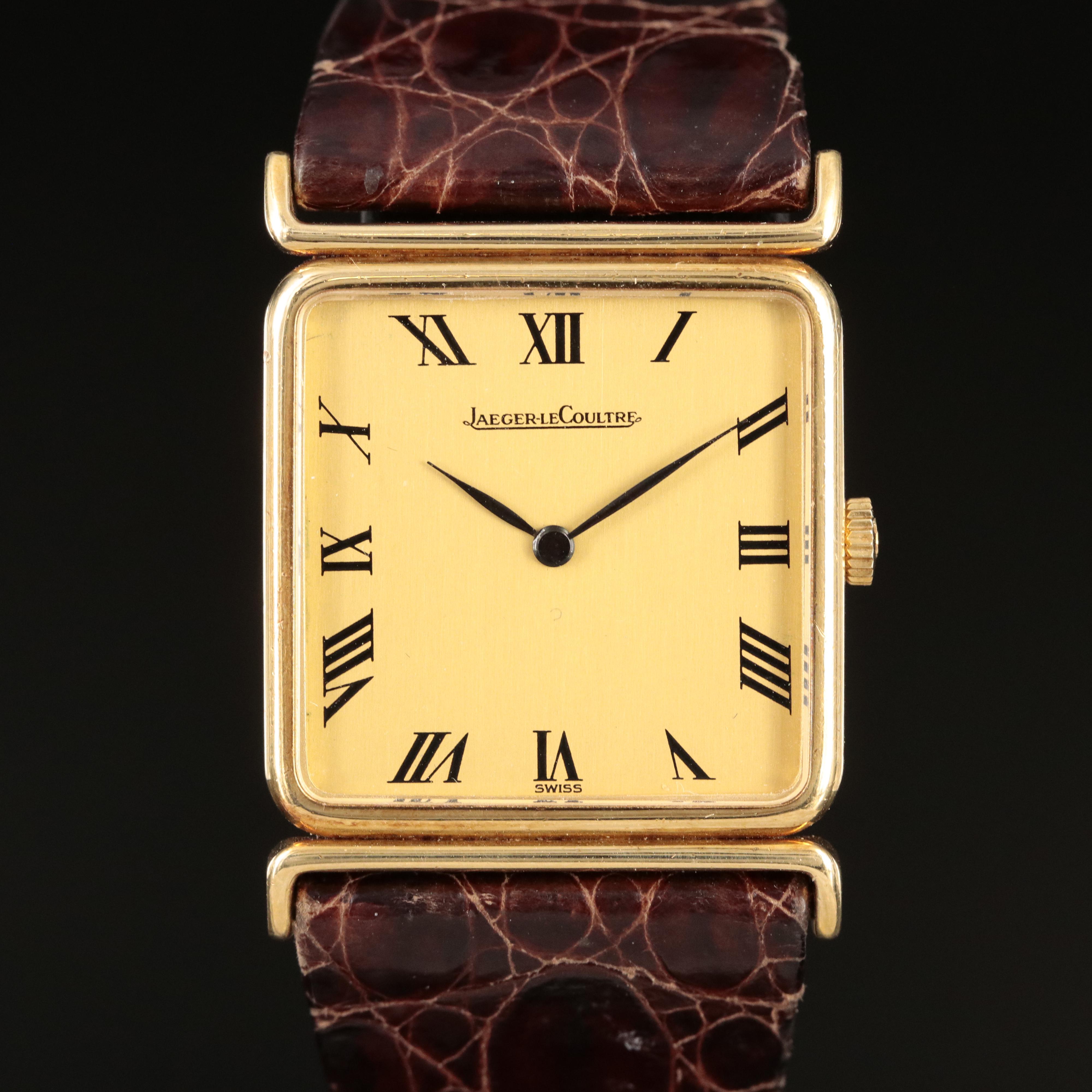 18K Vintage Jaeger-LeCoultre Stem Wind Watch