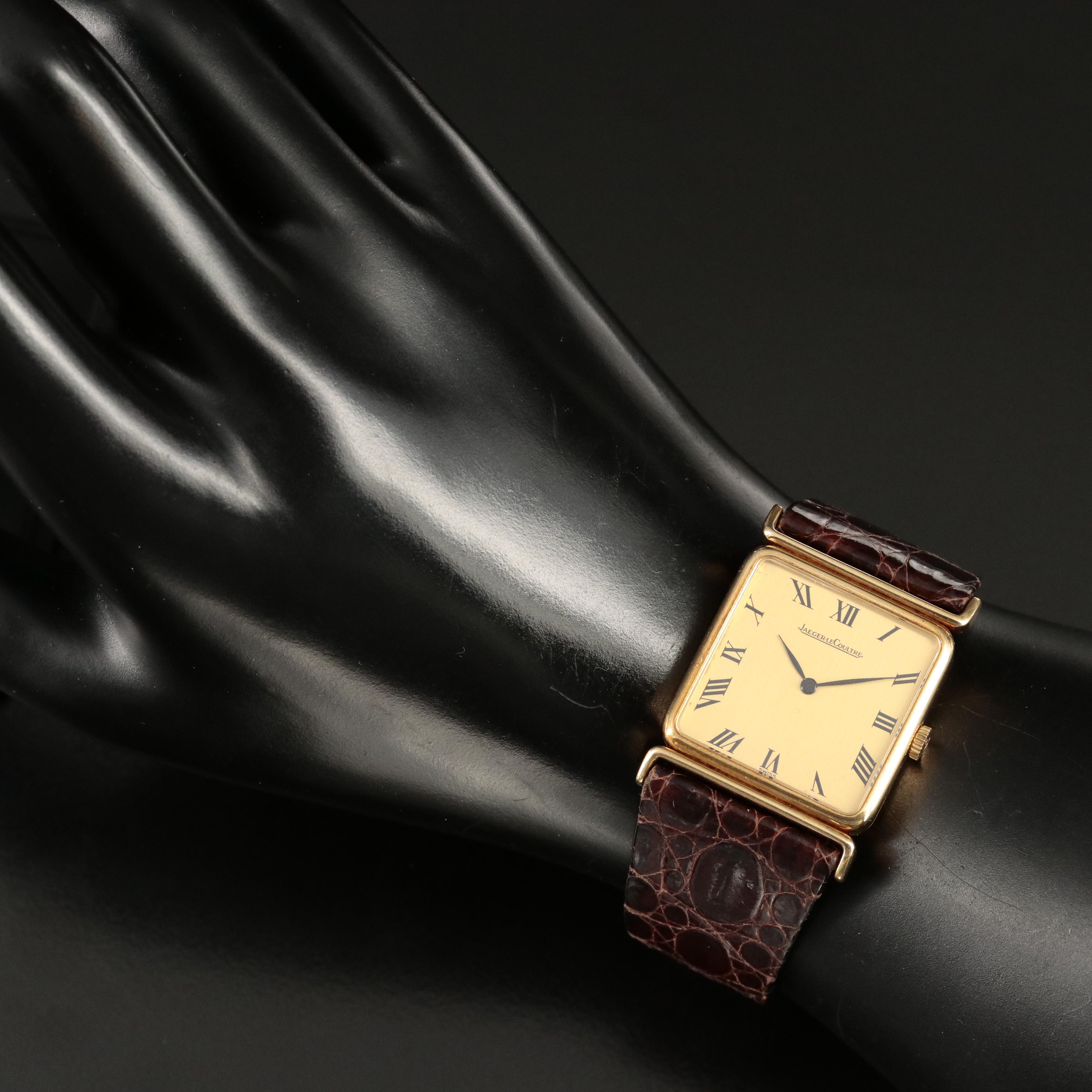 18K Vintage Jaeger-LeCoultre Stem Wind Watch