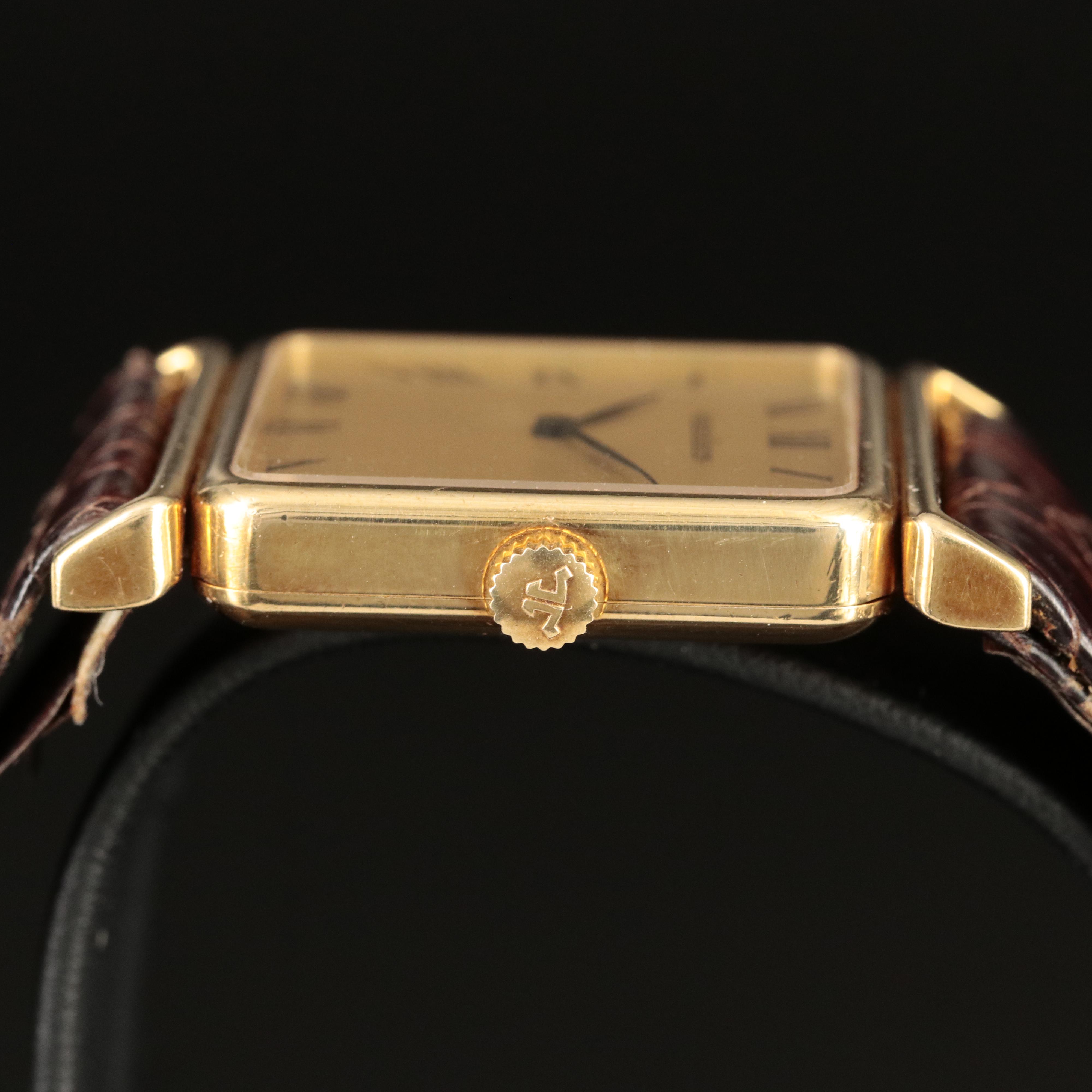 18K Vintage Jaeger-LeCoultre Stem Wind Watch
