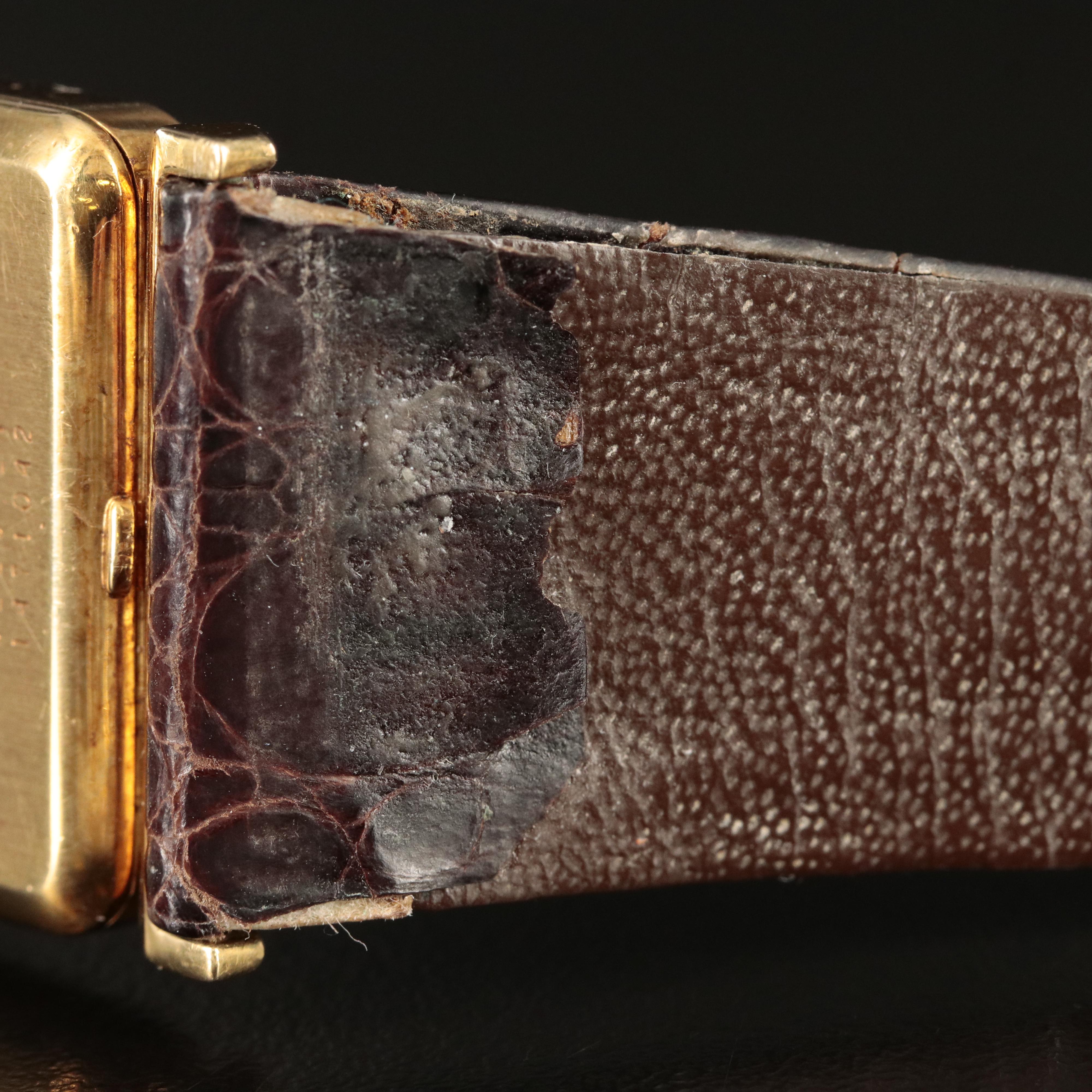 18K Vintage Jaeger-LeCoultre Stem Wind Watch