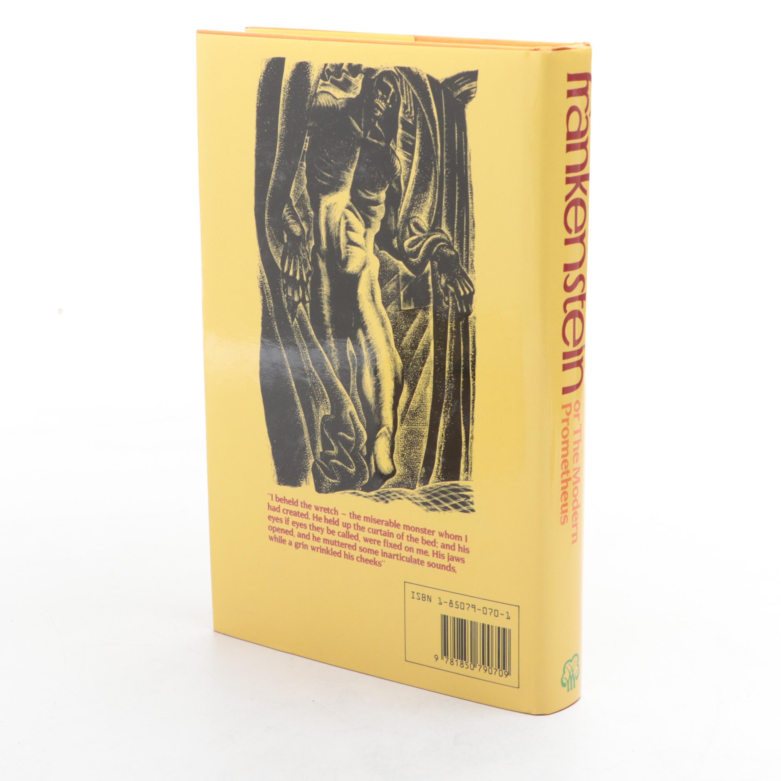 Lynd Ward Illustrated "Frankenstein" and "Great Ghost Stories of the World"