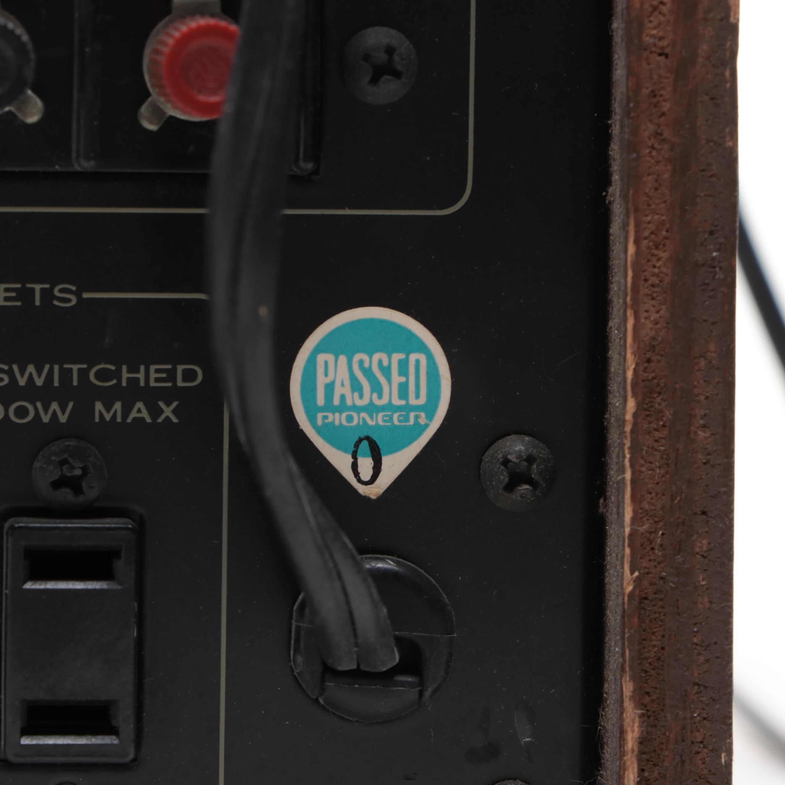 Pioneer SX-535 Stereo Receiver