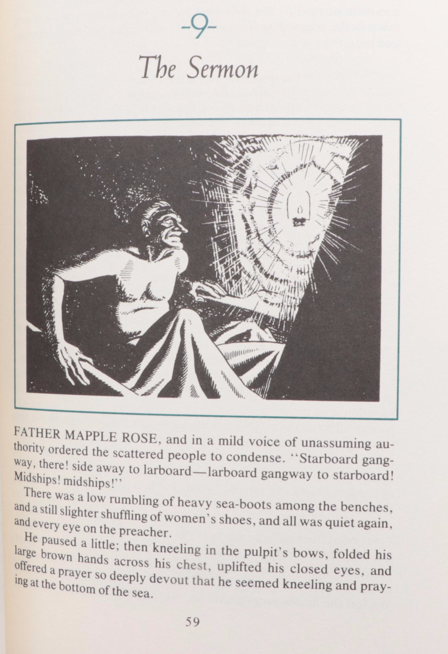 Franklin Library Rockwell Kent Illustrated "Moby-Dick" Vol. I by Herman Melville