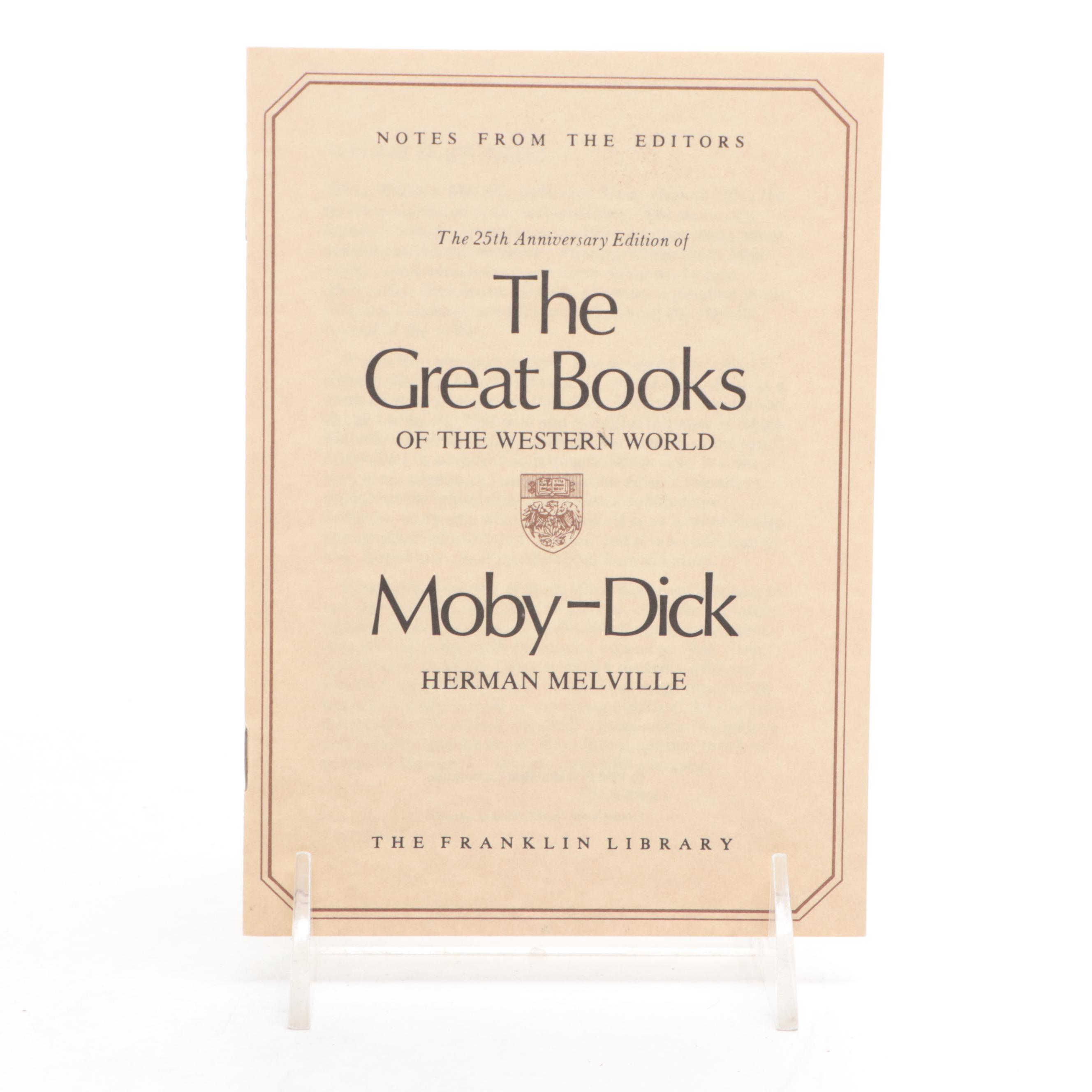 Franklin Library Rockwell Kent Illustrated "Moby-Dick" Vol. I by Herman Melville