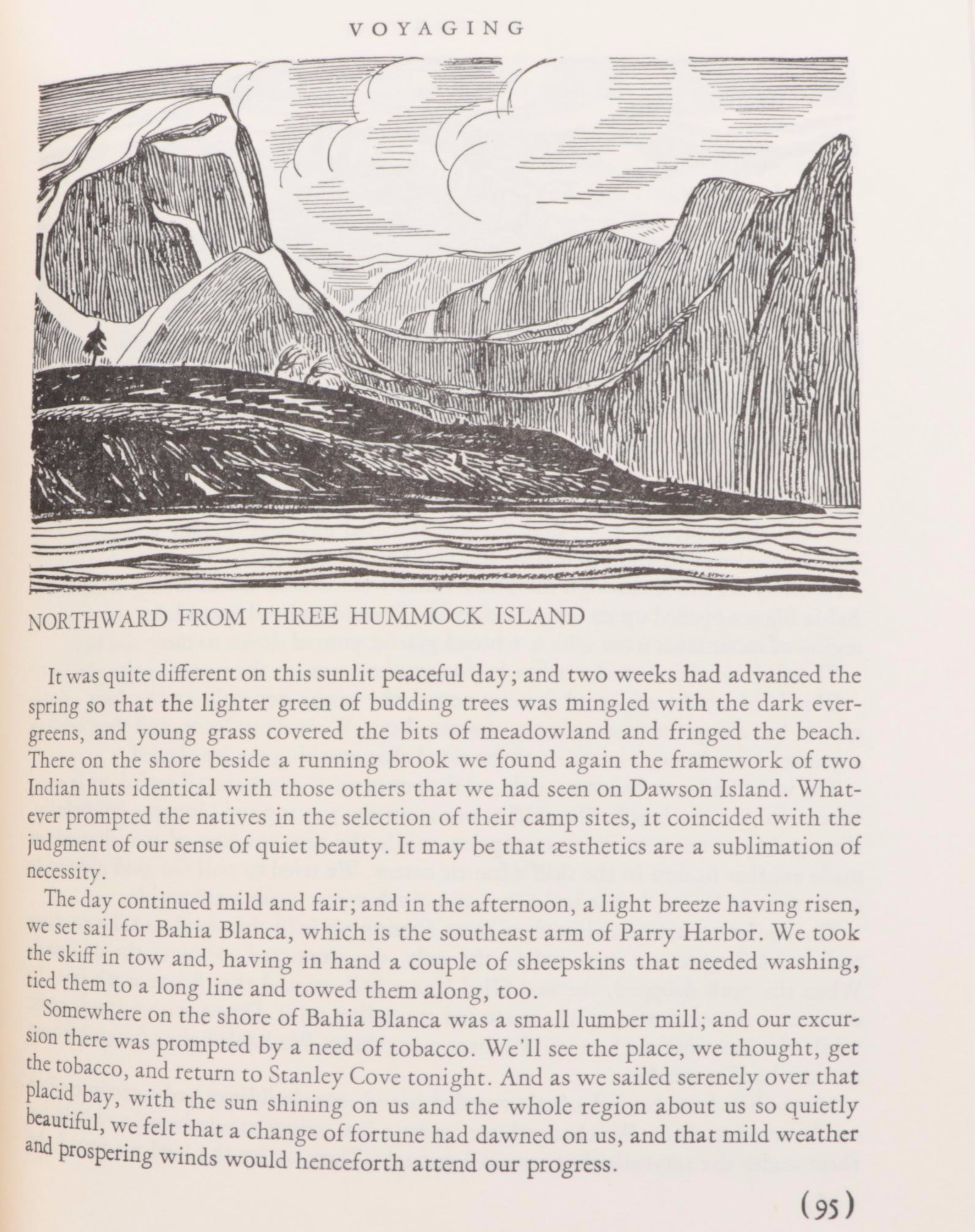 Signed and Inscribed Revised Edition "Voyaging" by Rockwell Kent, 1968