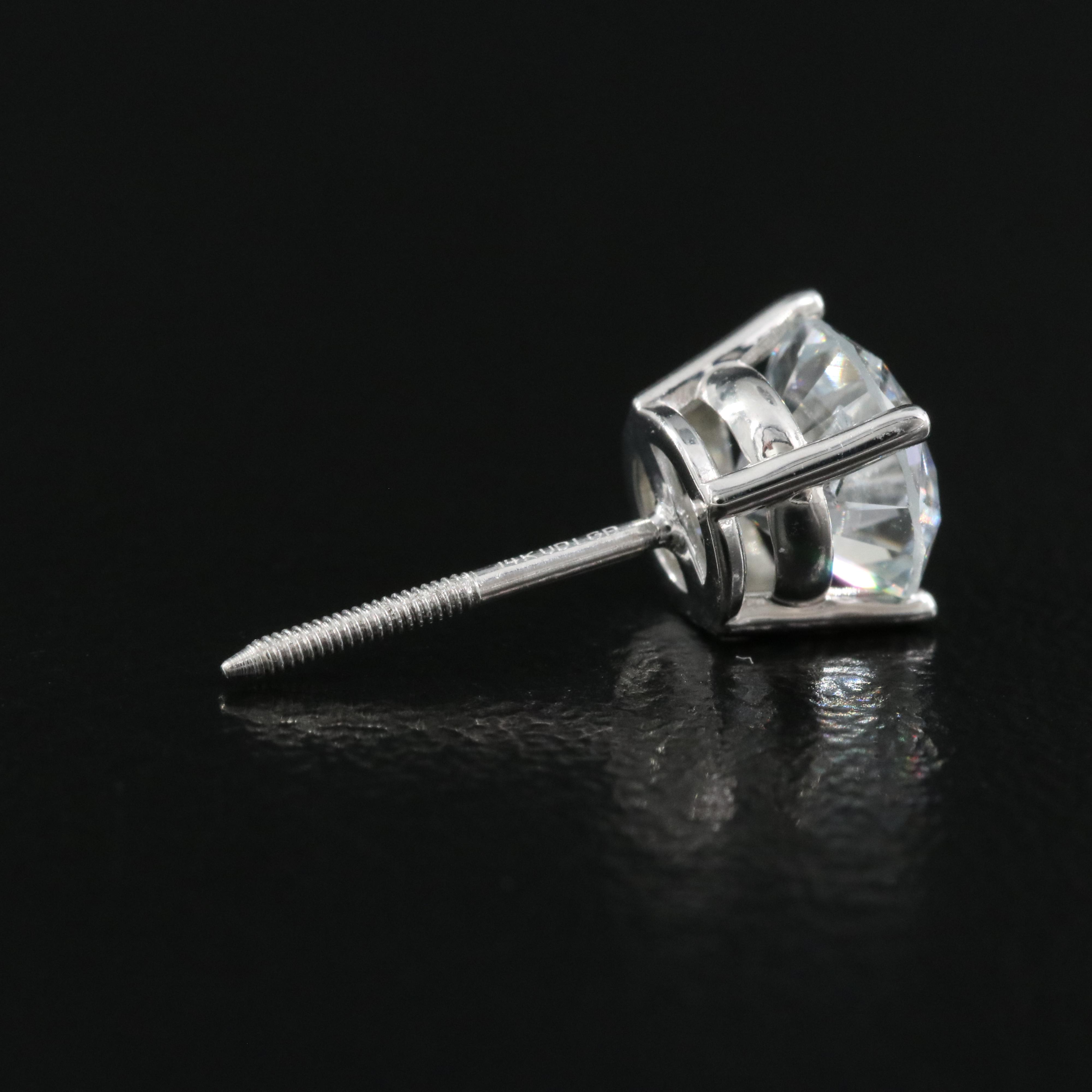 14K 1.55 CTW Lab Grown Diamond Stud Earrings