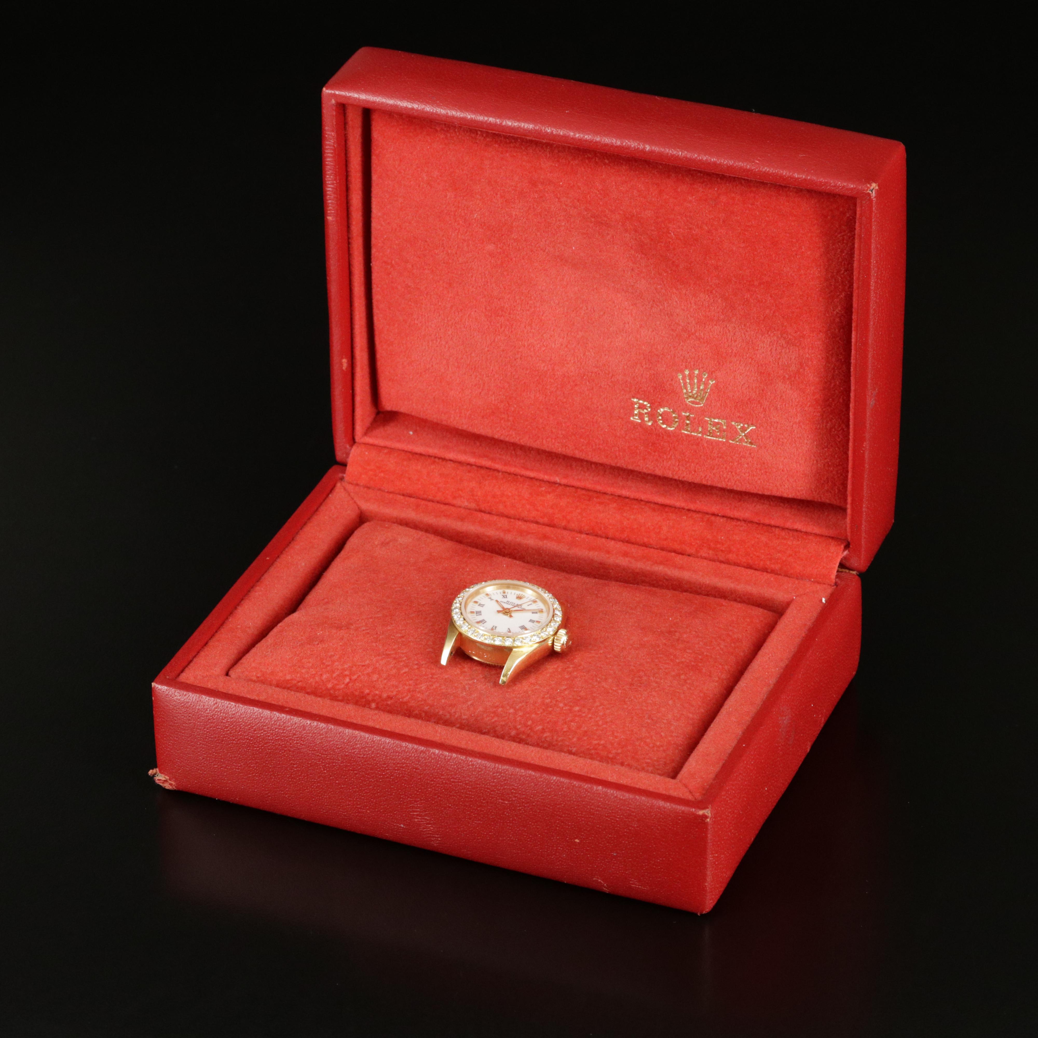 1989 - 1990 Rolex Oyster Perpetual Diamond Watch