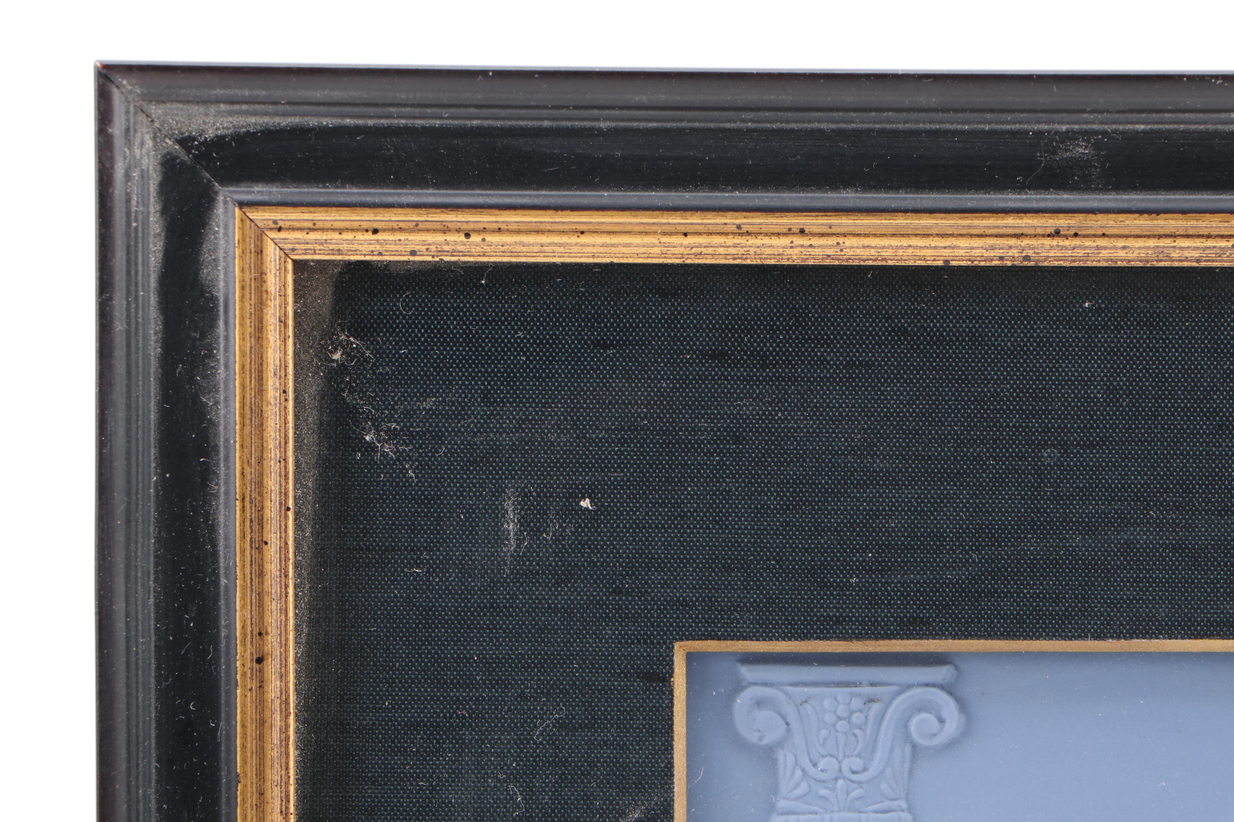 Framed Wedgwood Jasperware Plaques