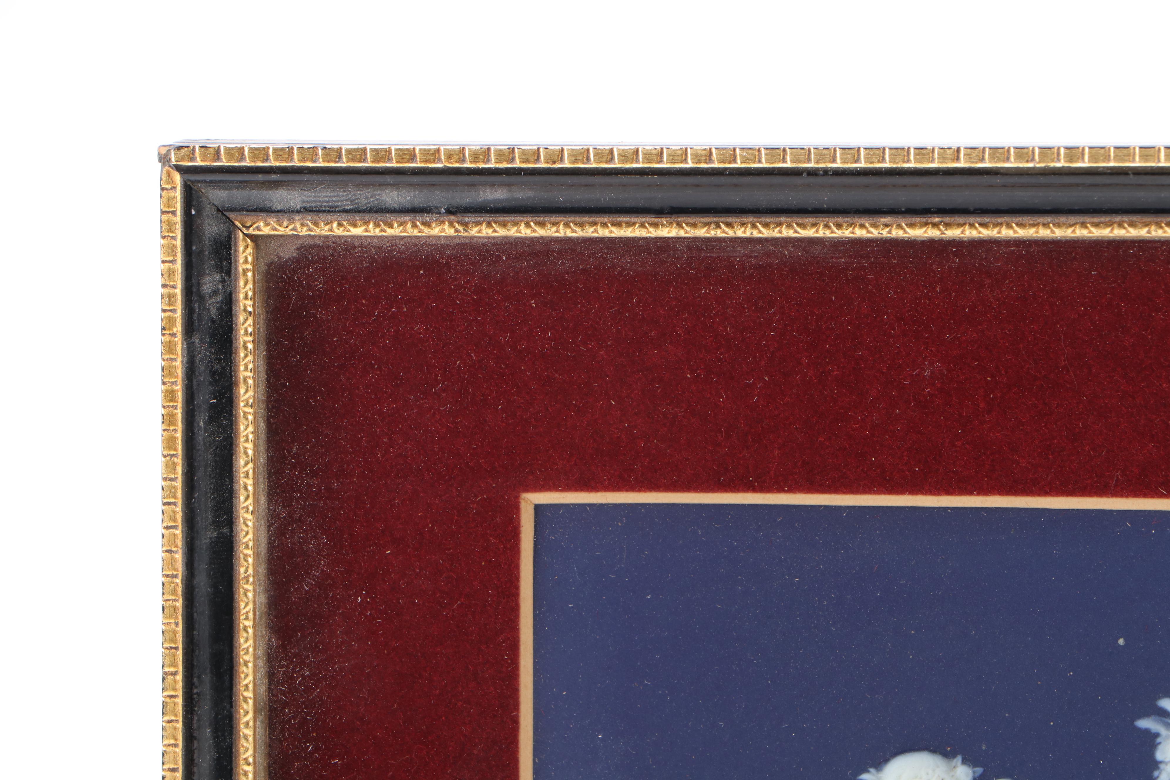 Framed Wedgwood Jasperware Plaques