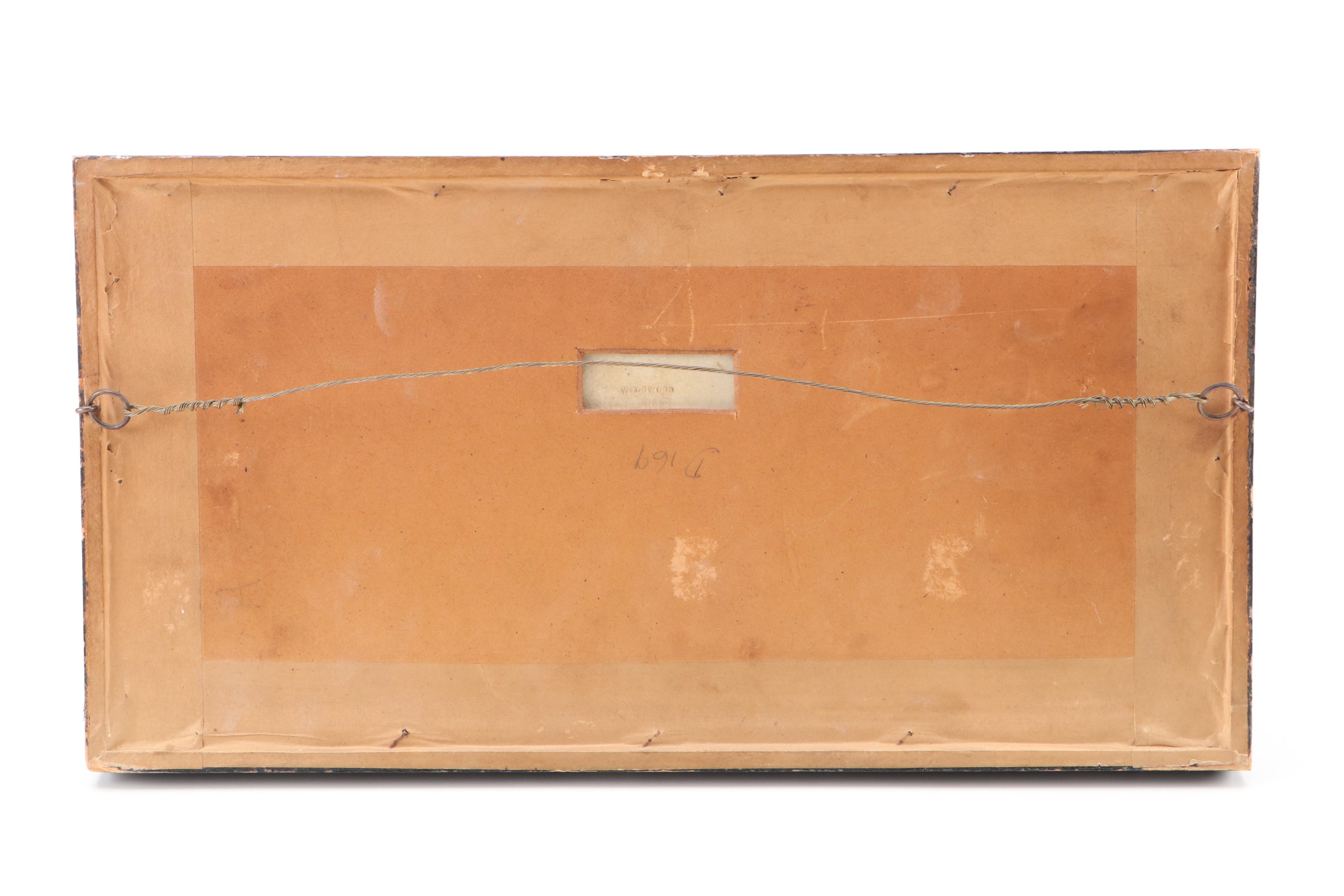 Framed Wedgwood Jasperware Plaques