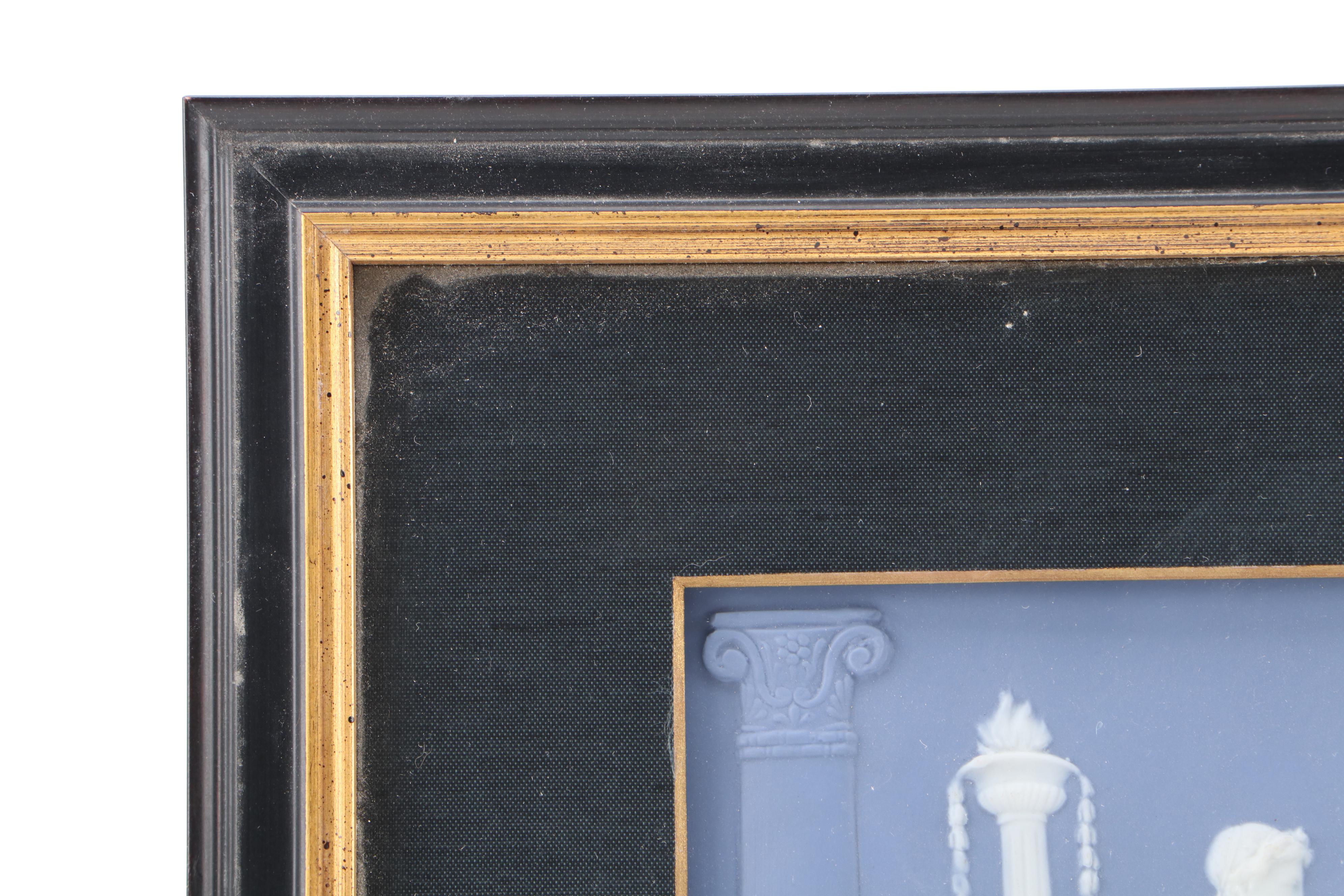 Framed Wedgwood Jasperware Plaques