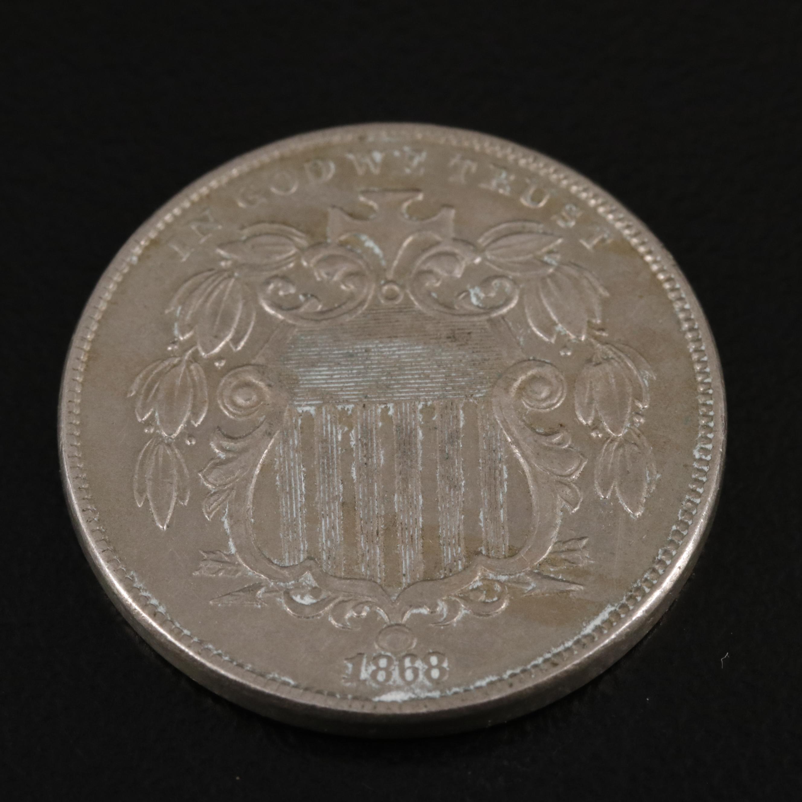 1868 Shield Nickel
