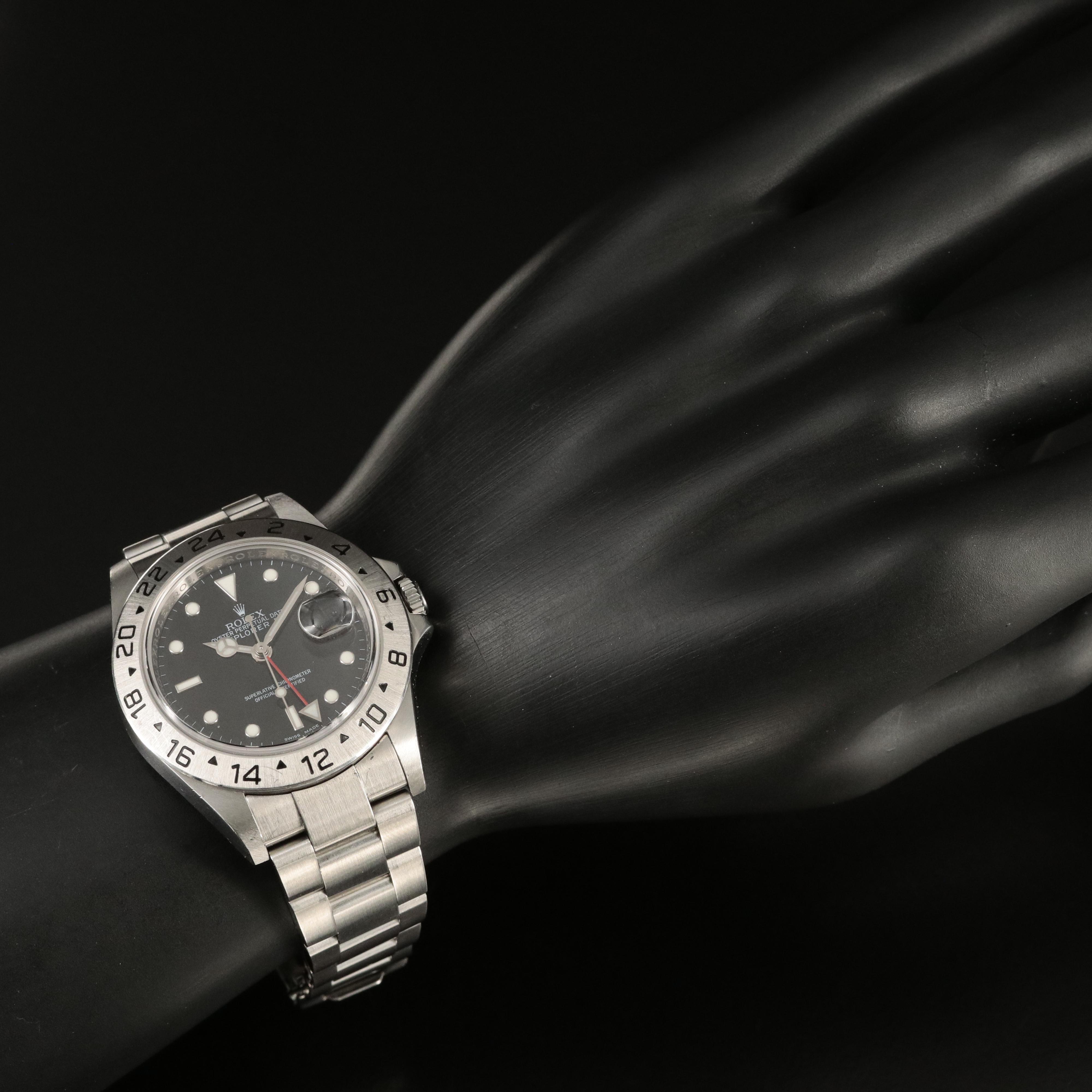 2008 Rolex Explorer II GMT Watch