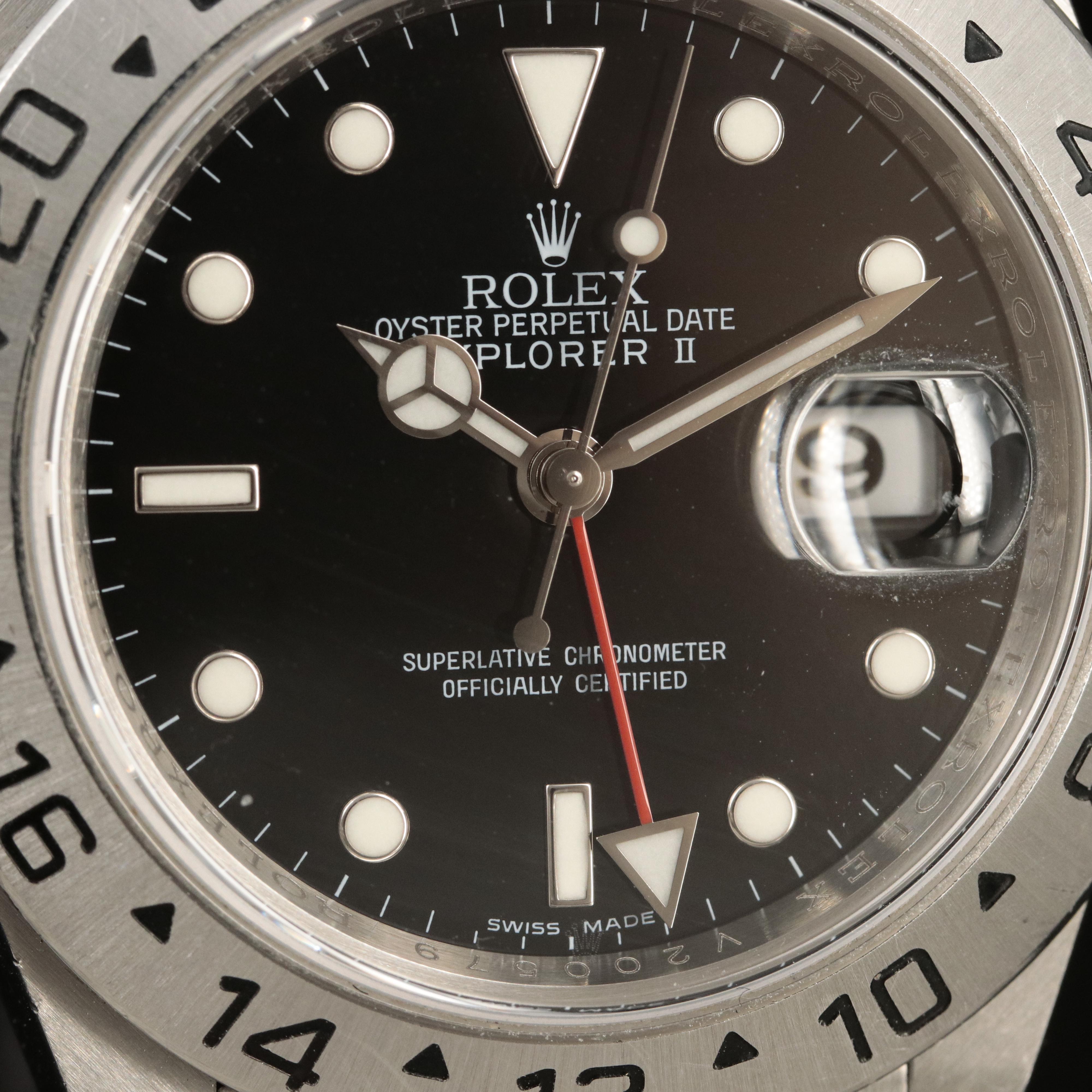 2008 Rolex Explorer II GMT Watch