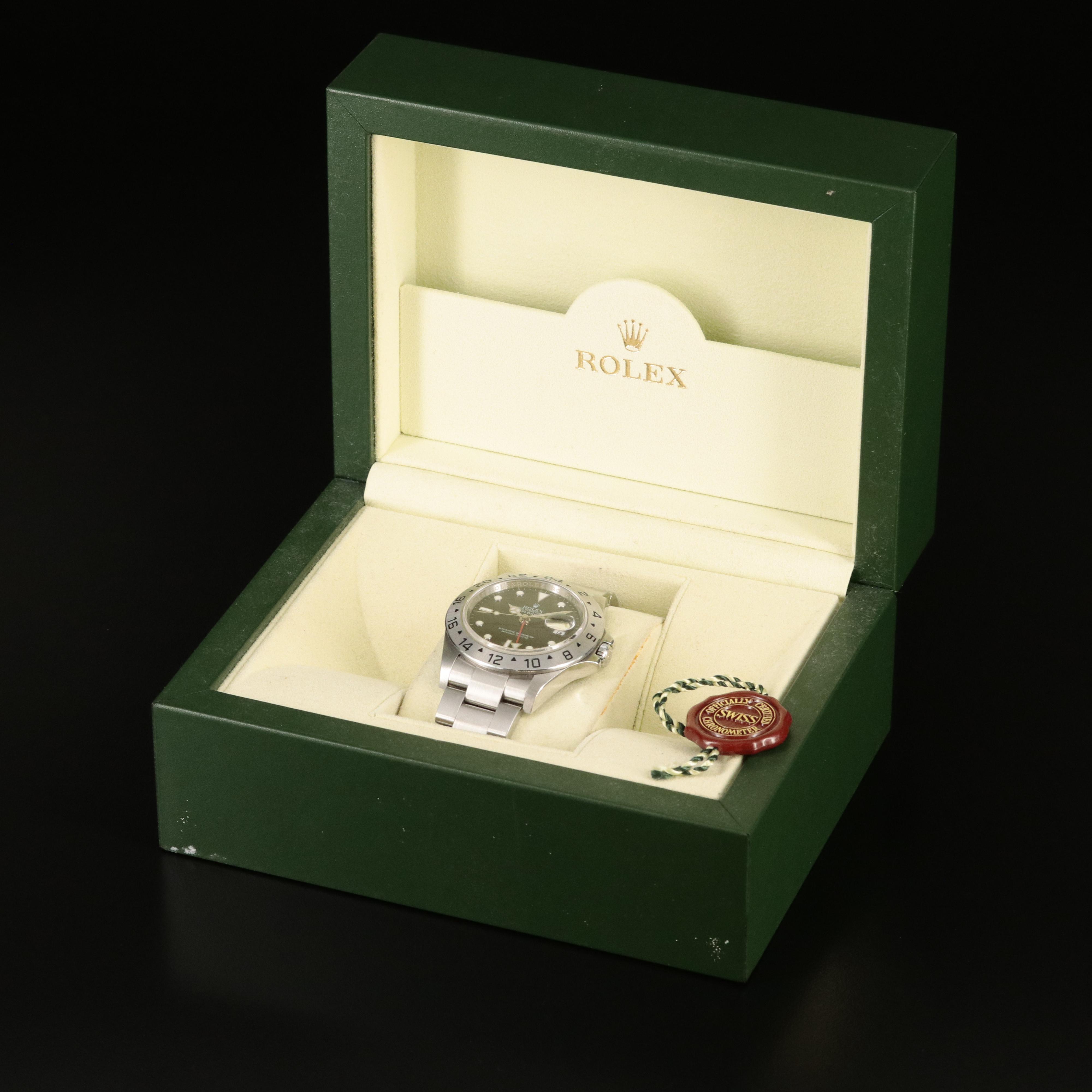 2008 Rolex Explorer II GMT Watch