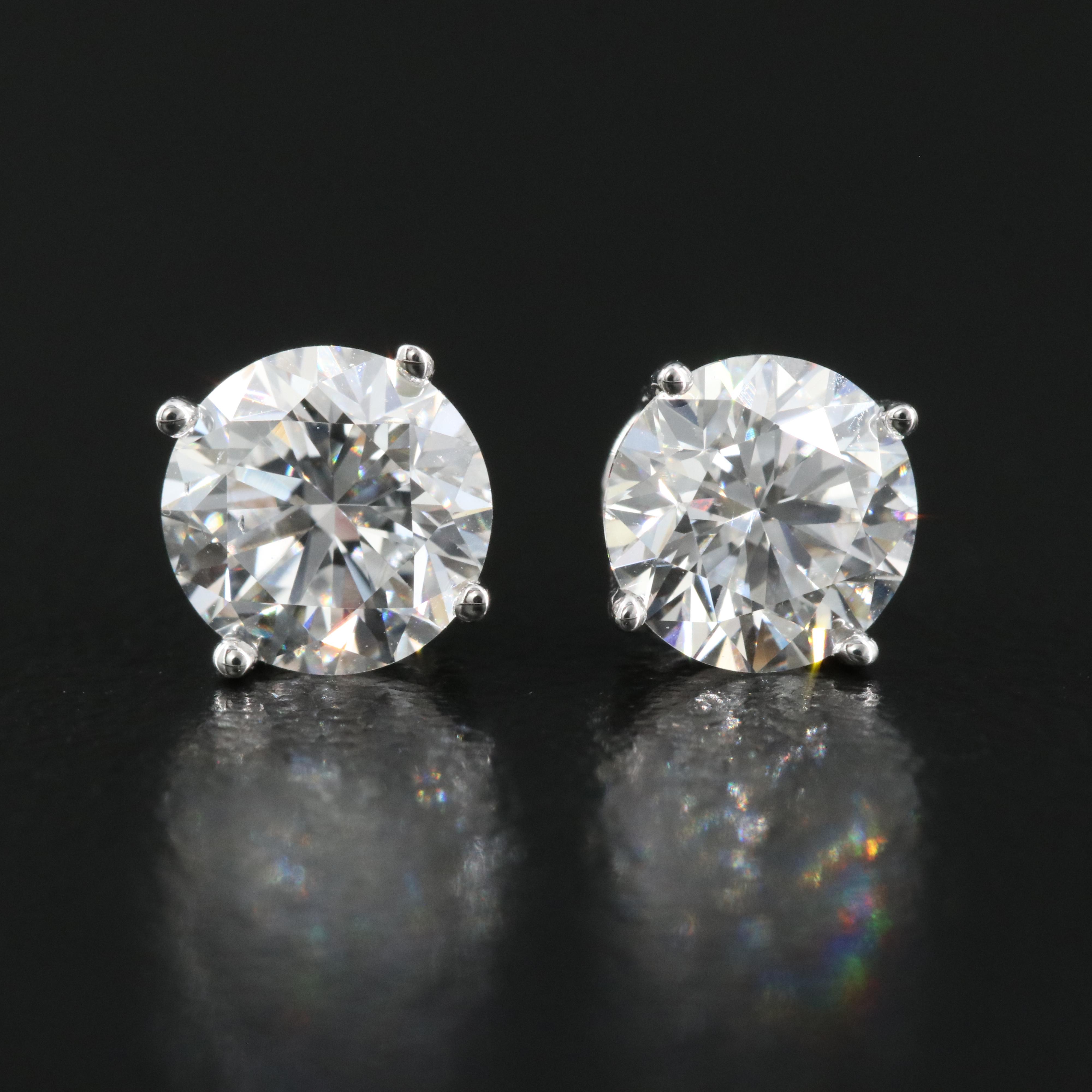 14K 1.56 CTW Lab Grown Diamond Stud Earrings