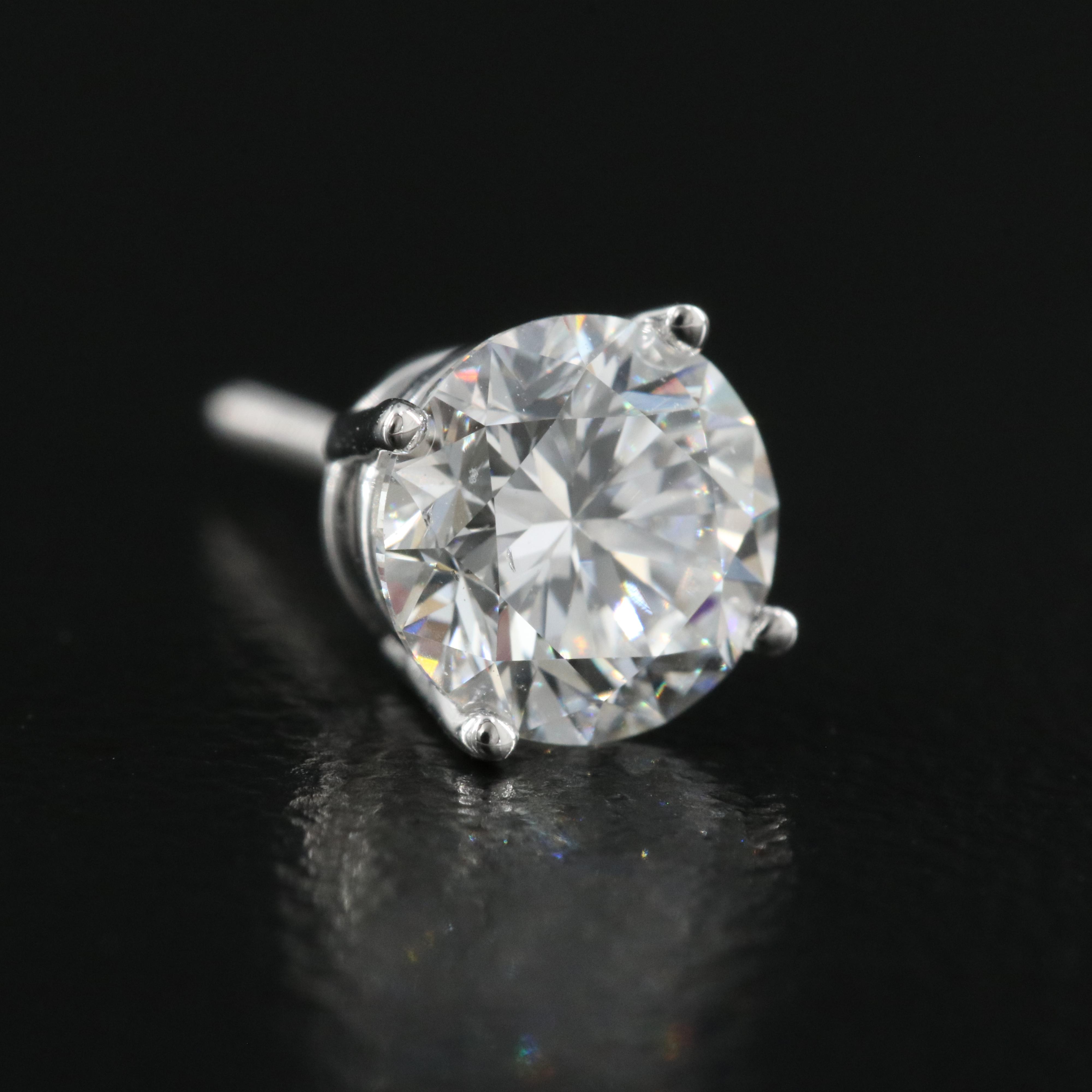 14K 1.56 CTW Lab Grown Diamond Stud Earrings