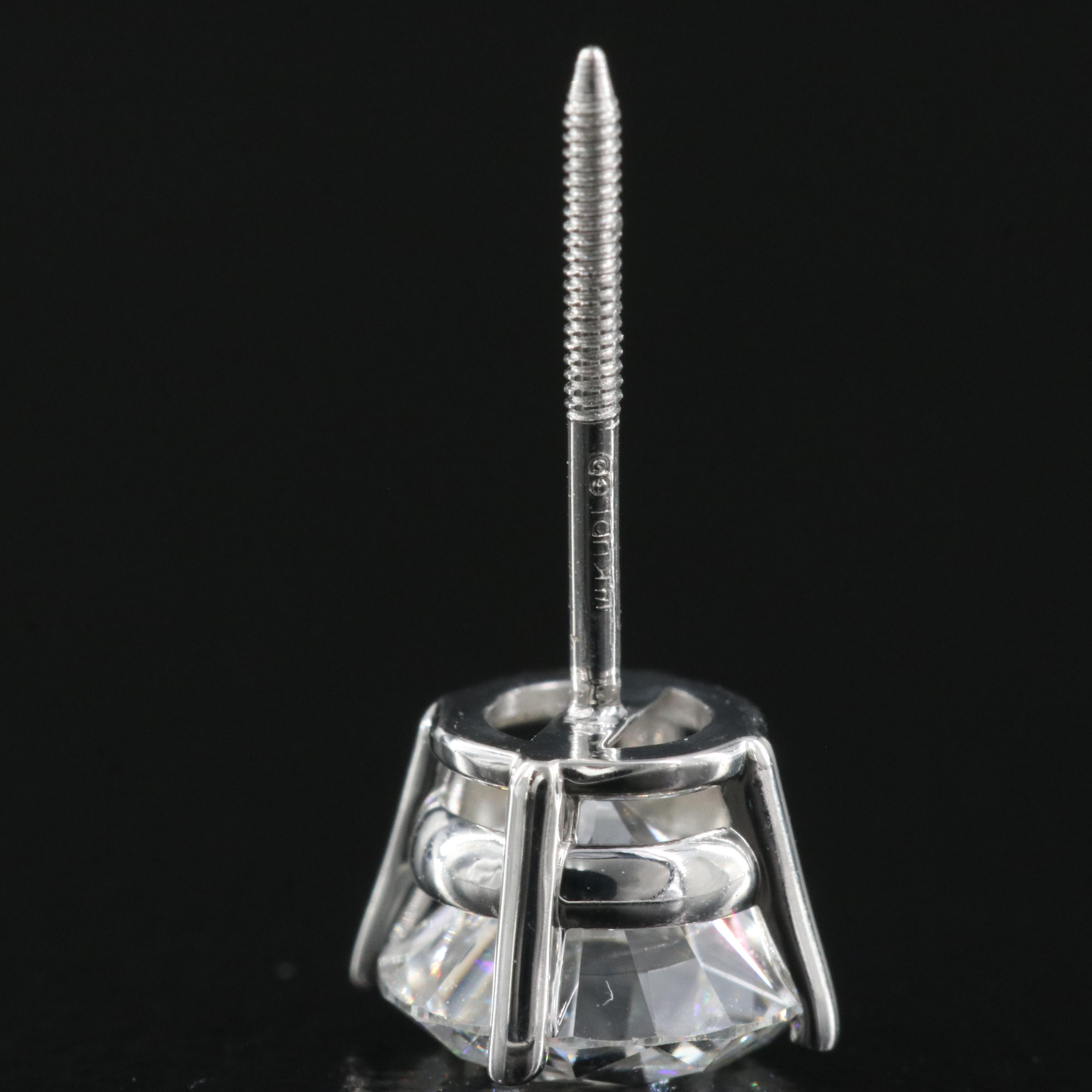 14K 1.56 CTW Lab Grown Diamond Stud Earrings