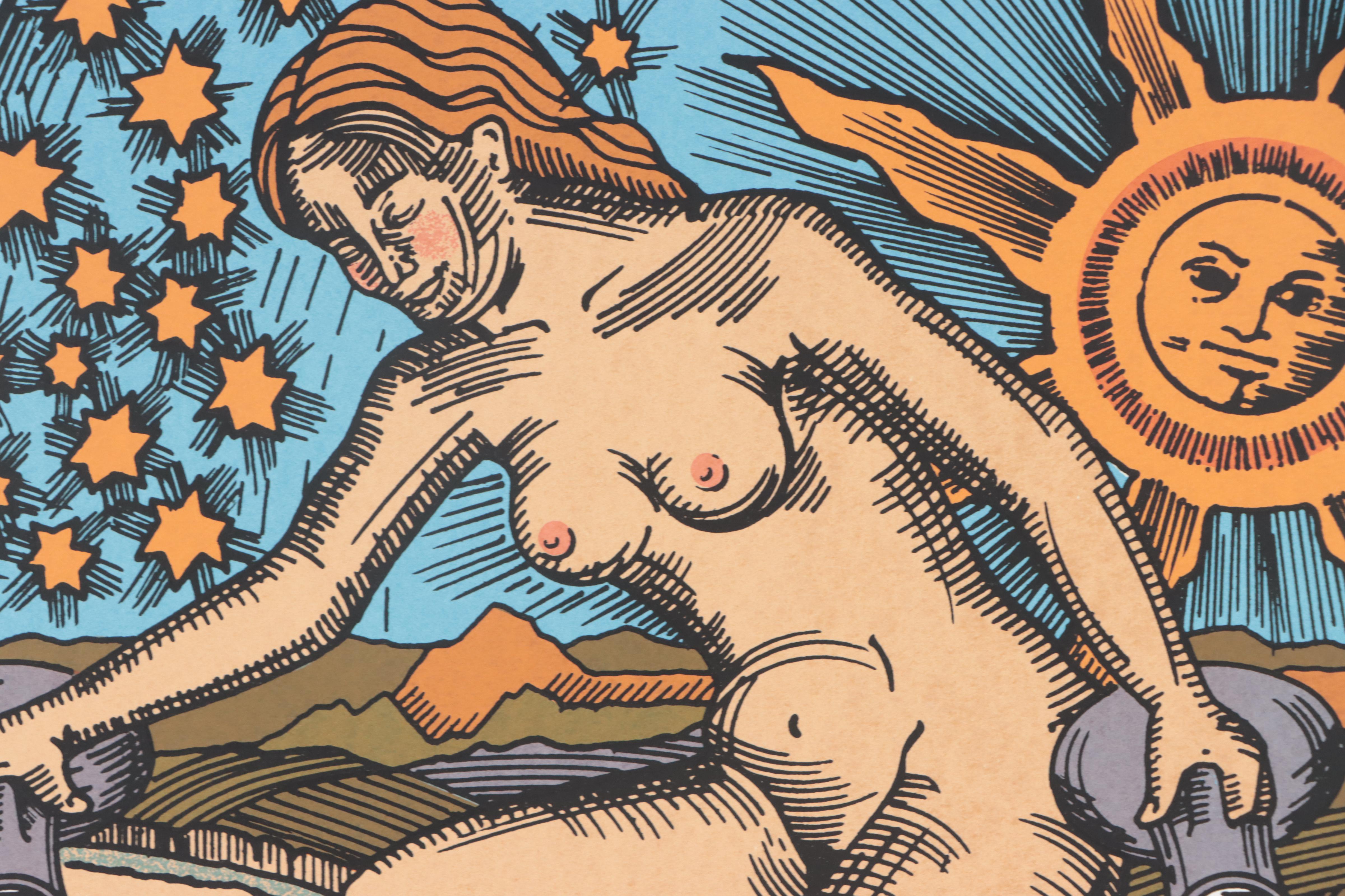 Built to Spill Serigraph Concert Poster by Gary Houston, 2003