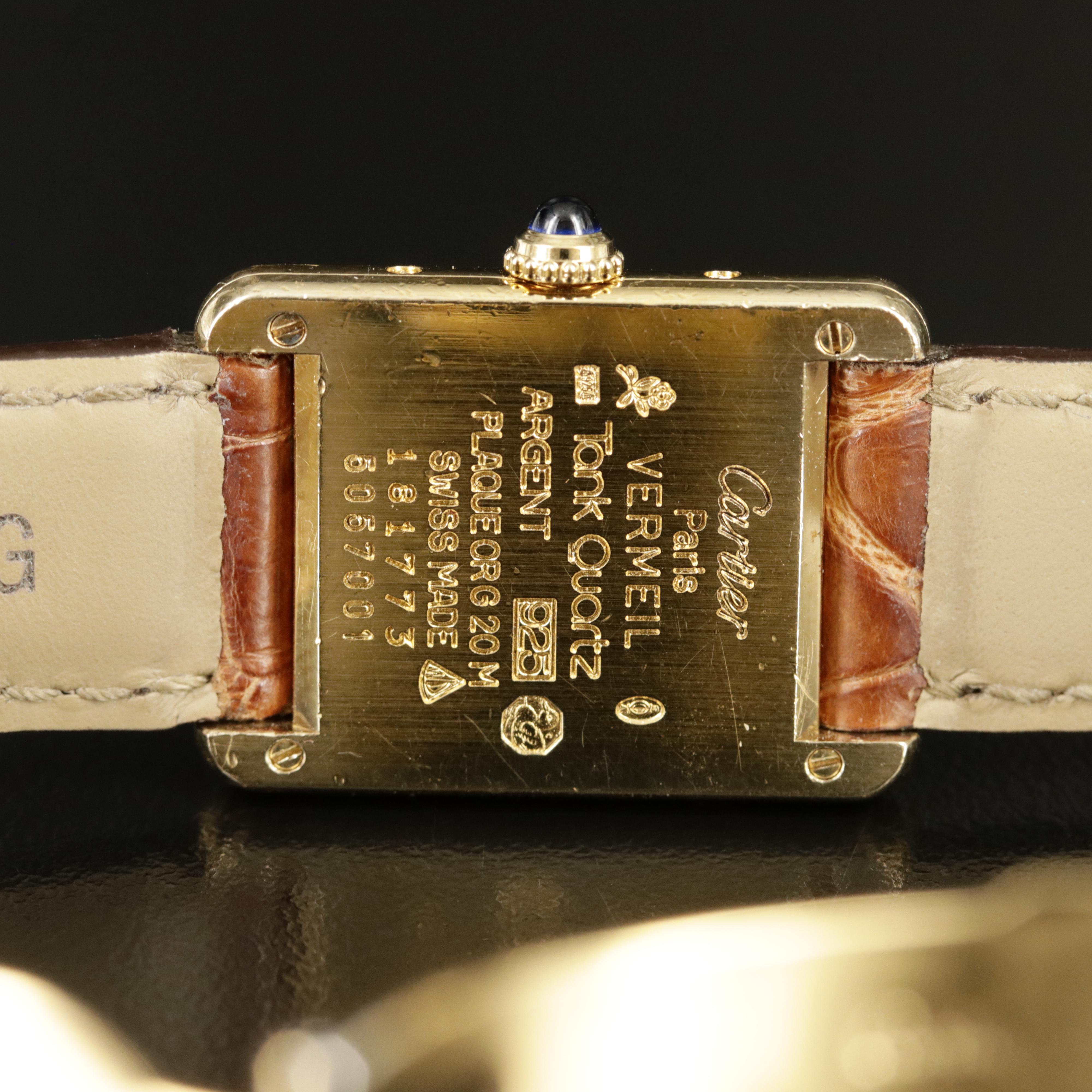 Cartier Must de Cartier Tank Watch