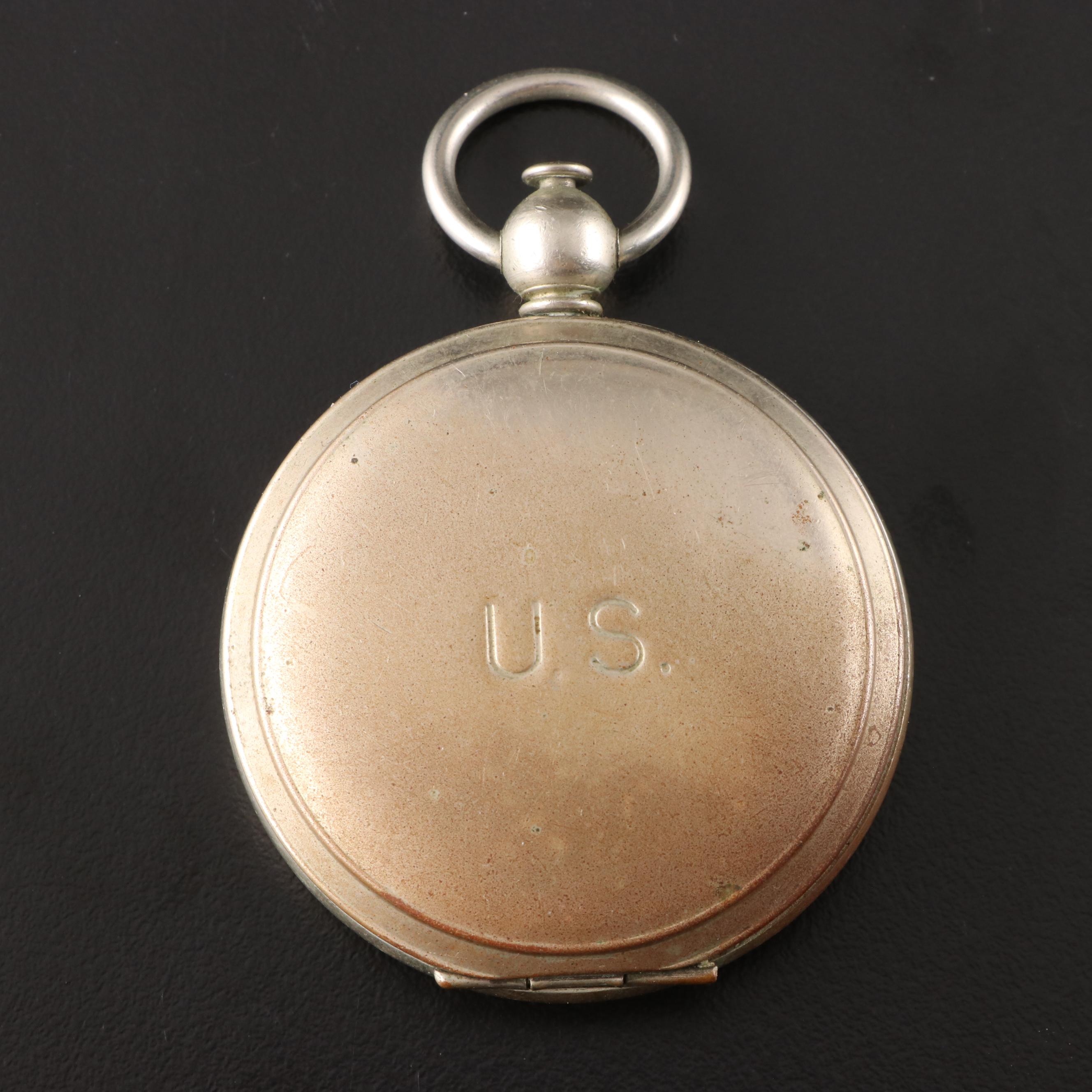 Wittnauer WWII US Army Pocket Compass