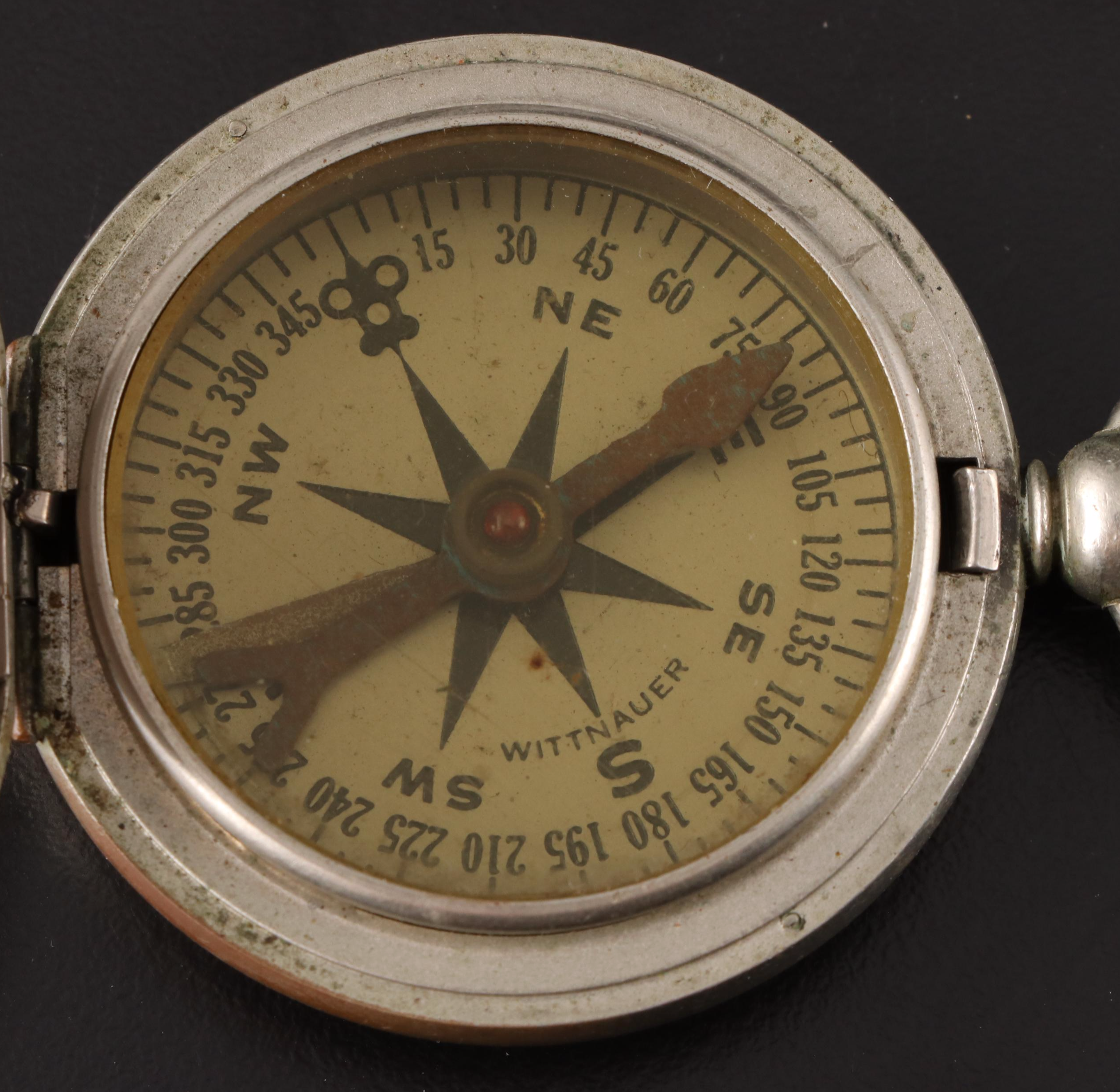 Wittnauer WWII US Army Pocket Compass