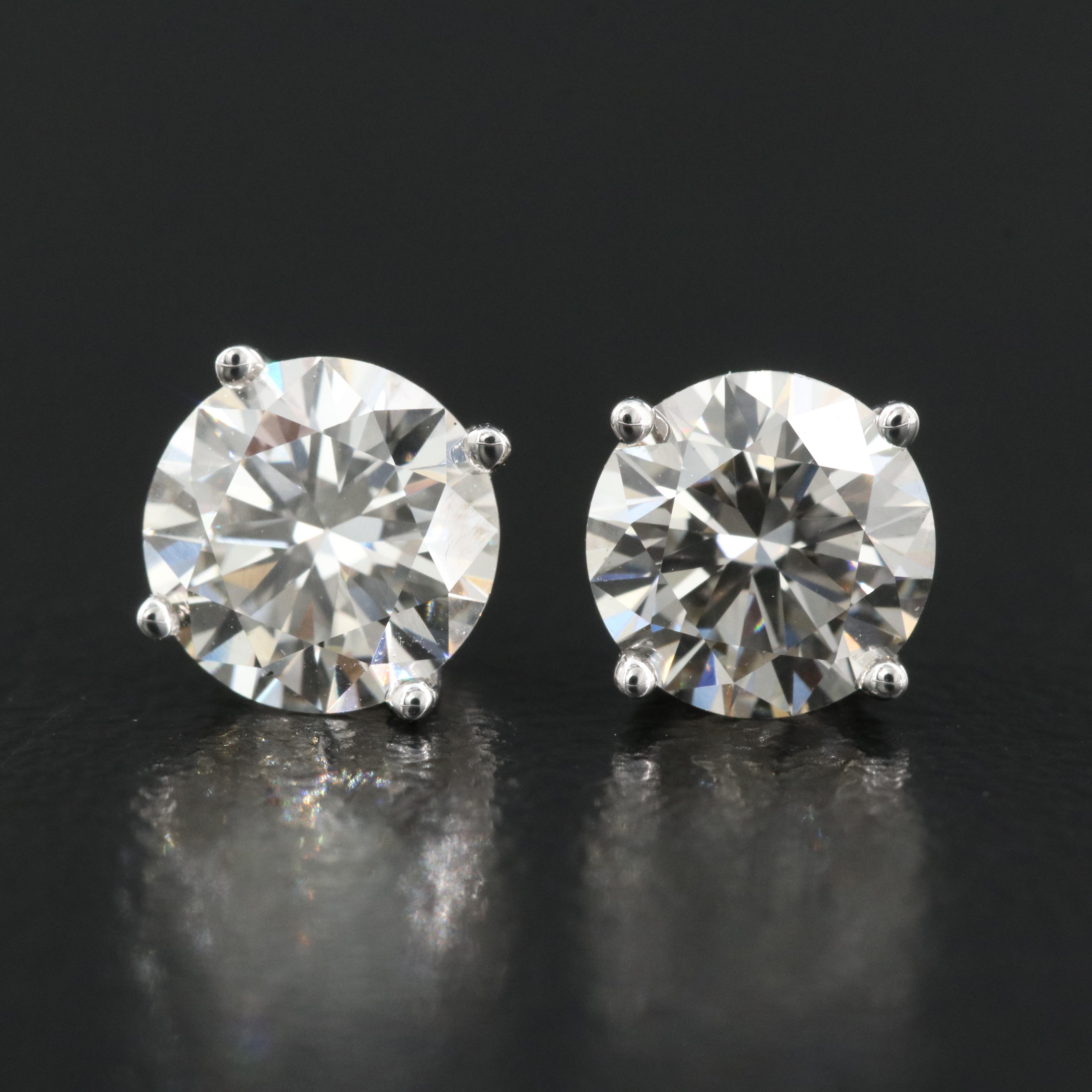 14K 1.55 CTW Lab Grown Diamond Stud Earrings
