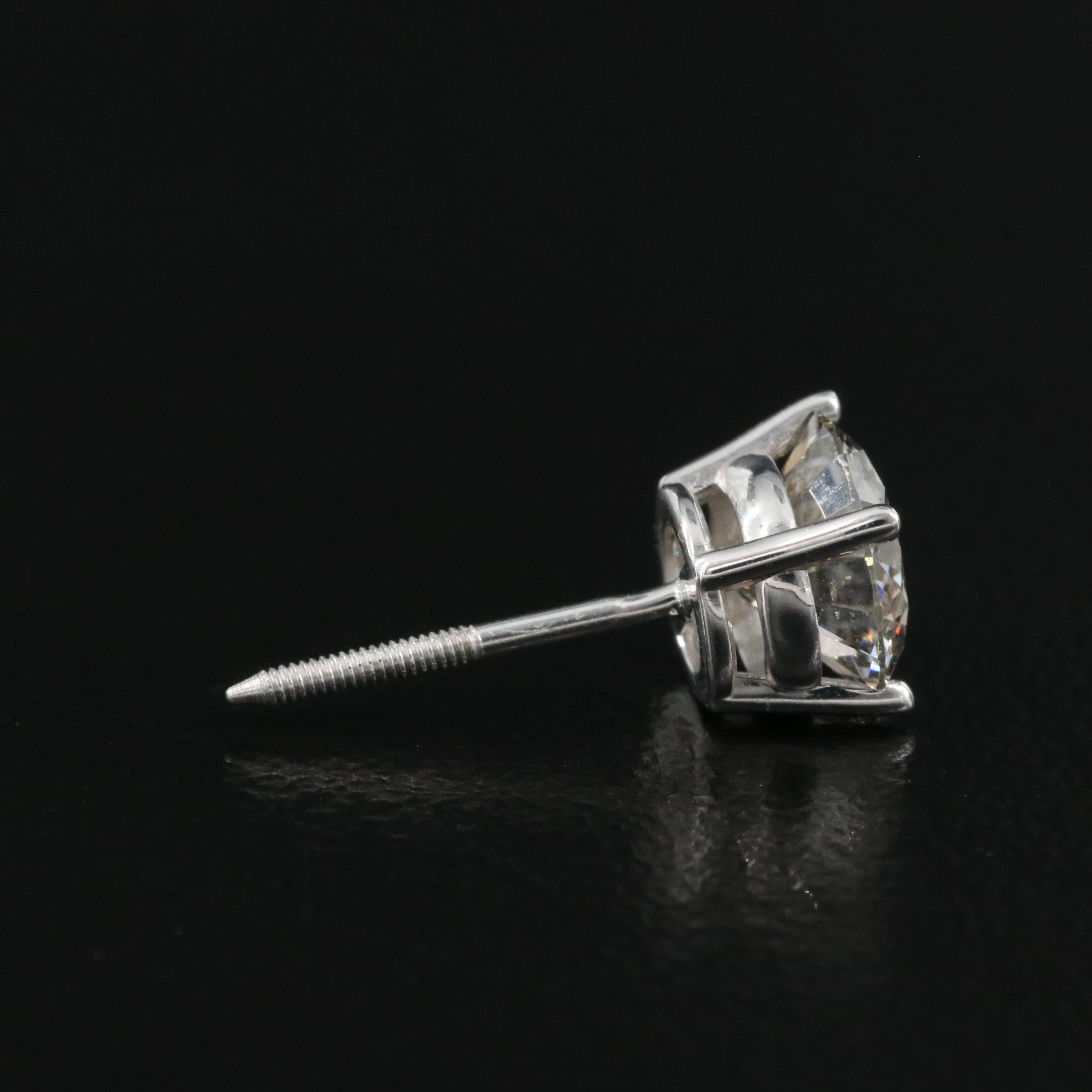 14K 1.55 CTW Lab Grown Diamond Stud Earrings