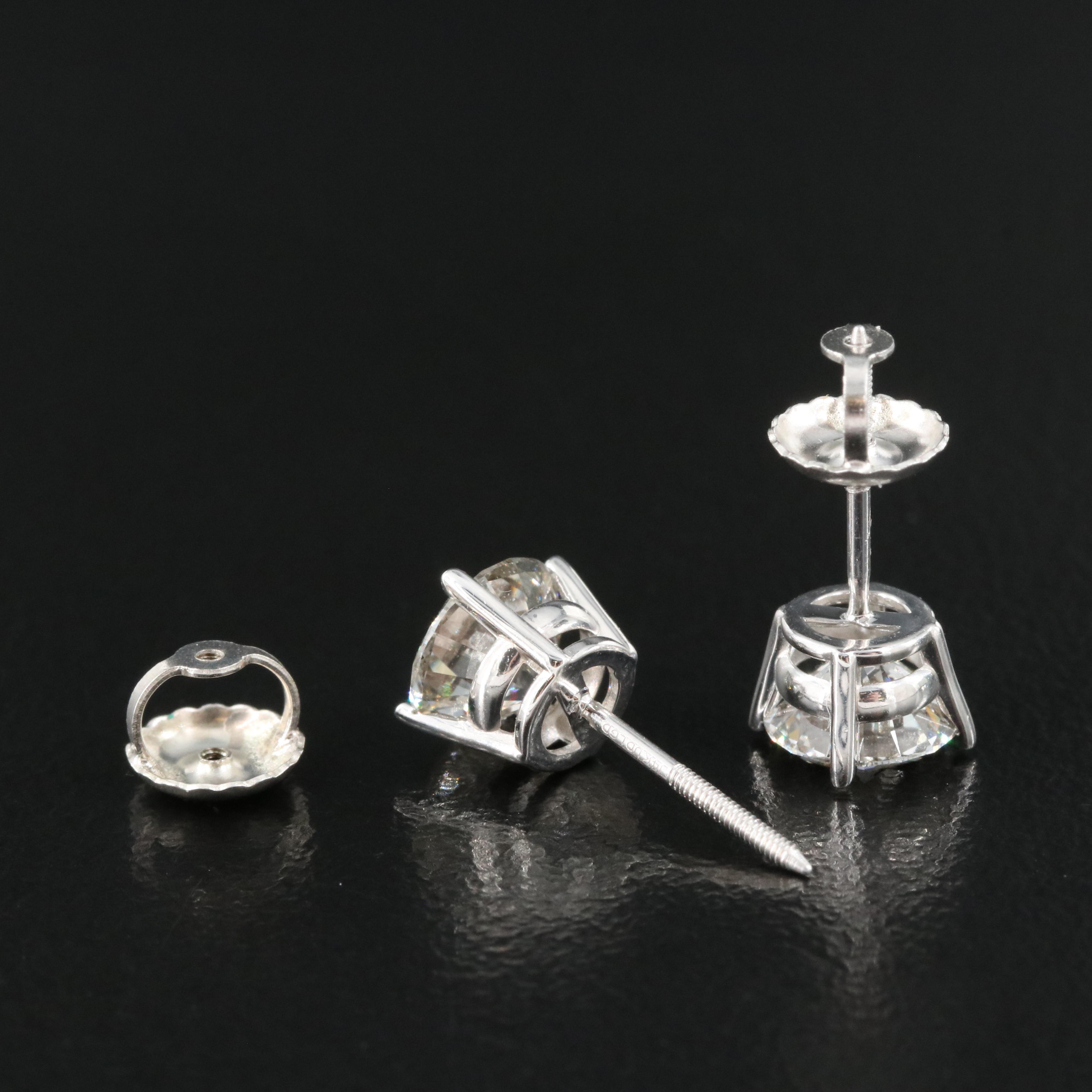 14K 1.55 CTW Lab Grown Diamond Stud Earrings