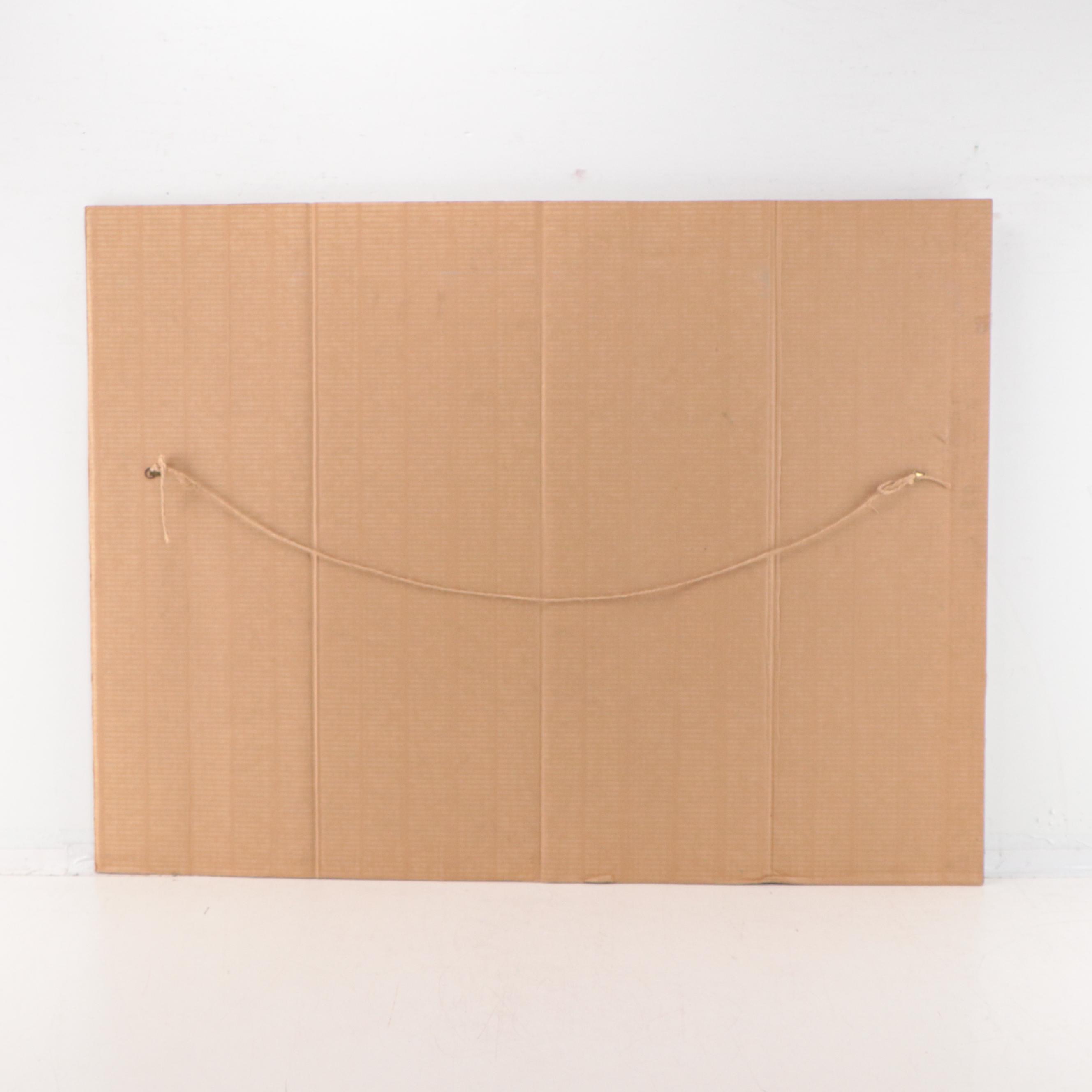 Dan Burne Jones Gouache Painting of Thomas Wolfe Memorial Monument, 1953