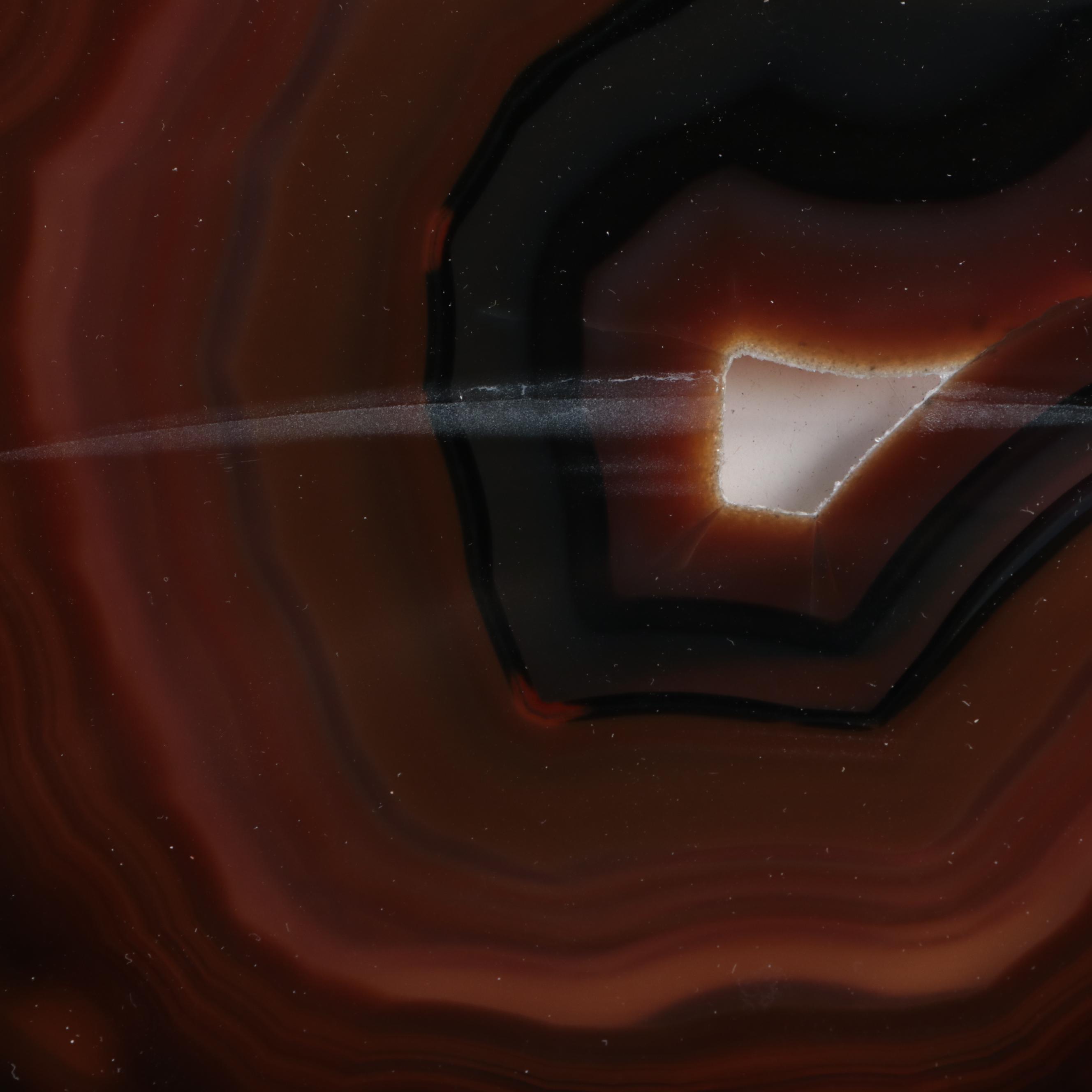 Cut and Polished Banded Agate Slices