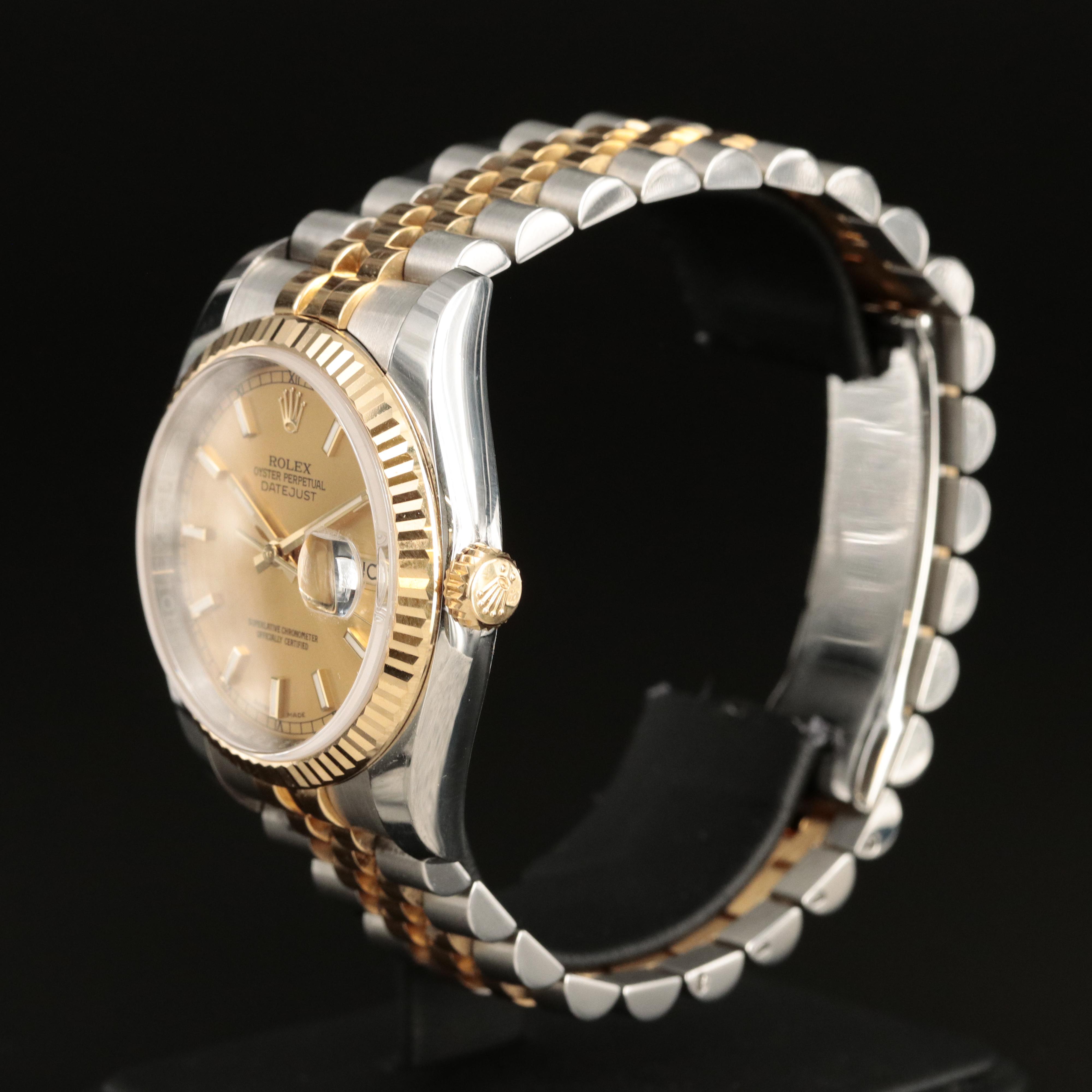2016 "Rolesor" Rolex Oyster Perpetual Datejust Watch