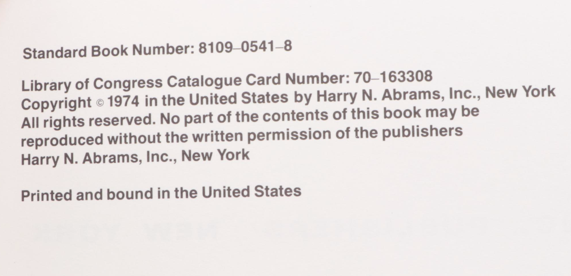 Signed "Storyteller Without Words: The Wood Engravings of Lynd Ward," 1974