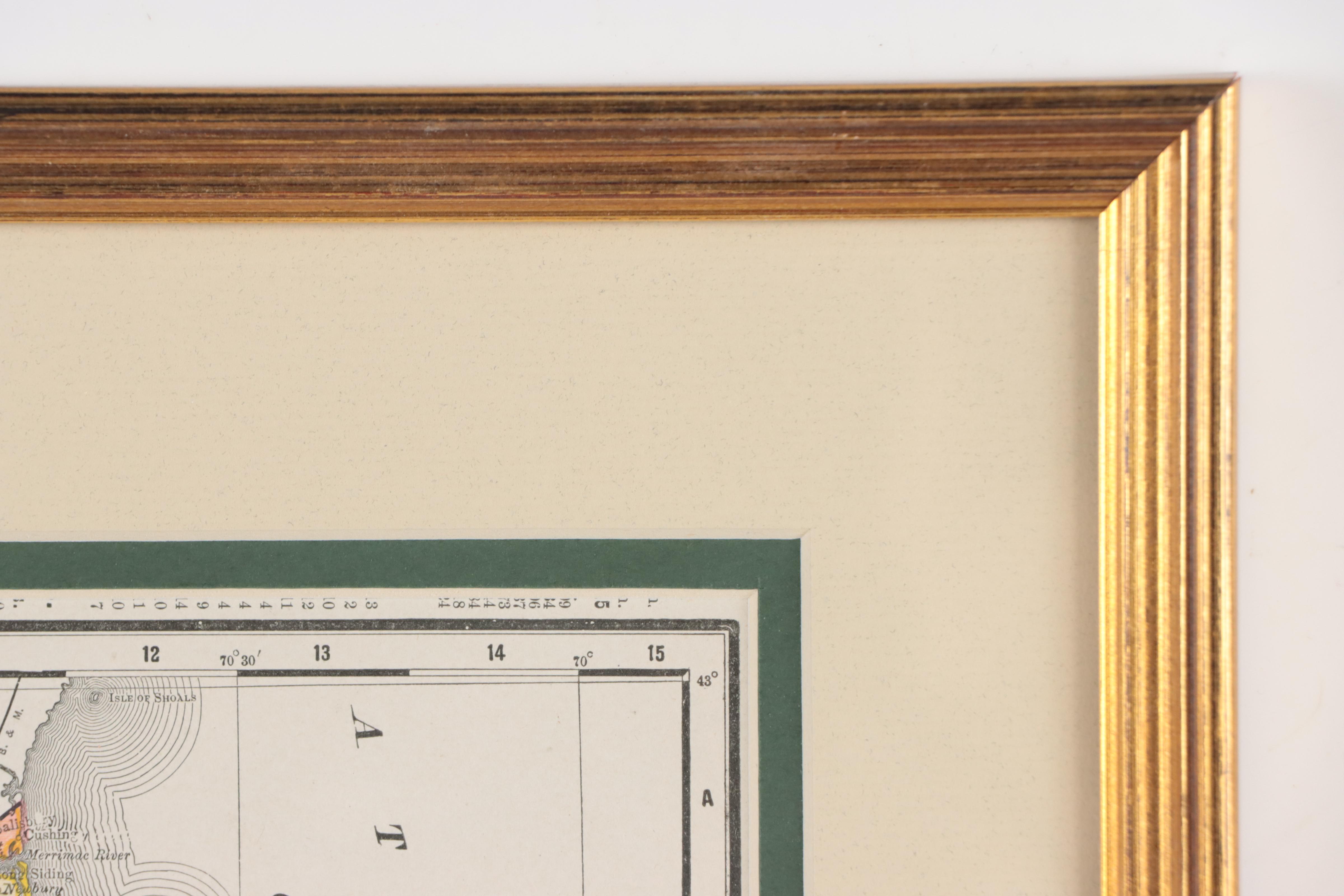 Rand, McNally & Co. Wax Engraving "Map of Massachusetts," 1895