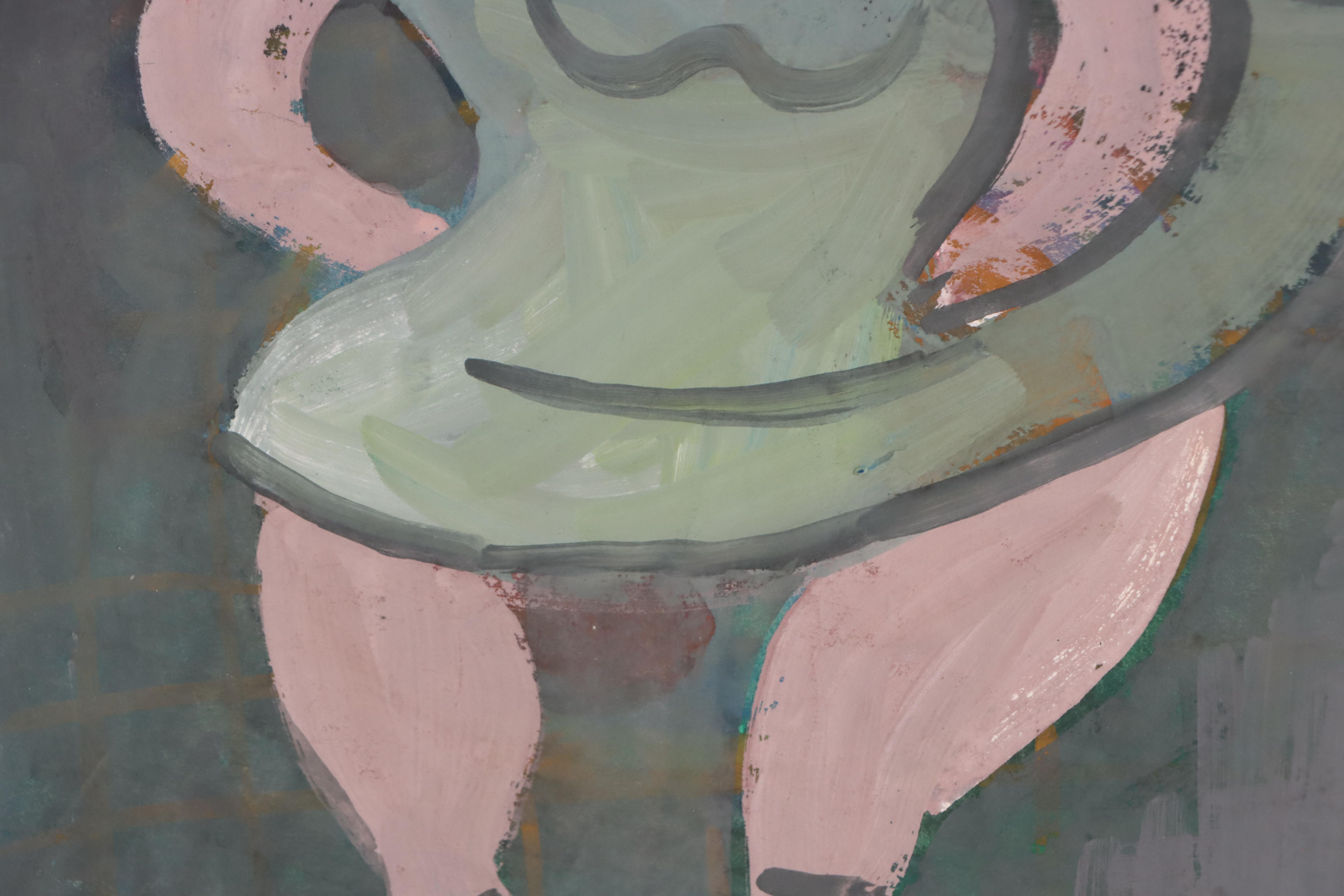 Esther Phillips Portrait and Landscape Watercolor Paintings, 1952