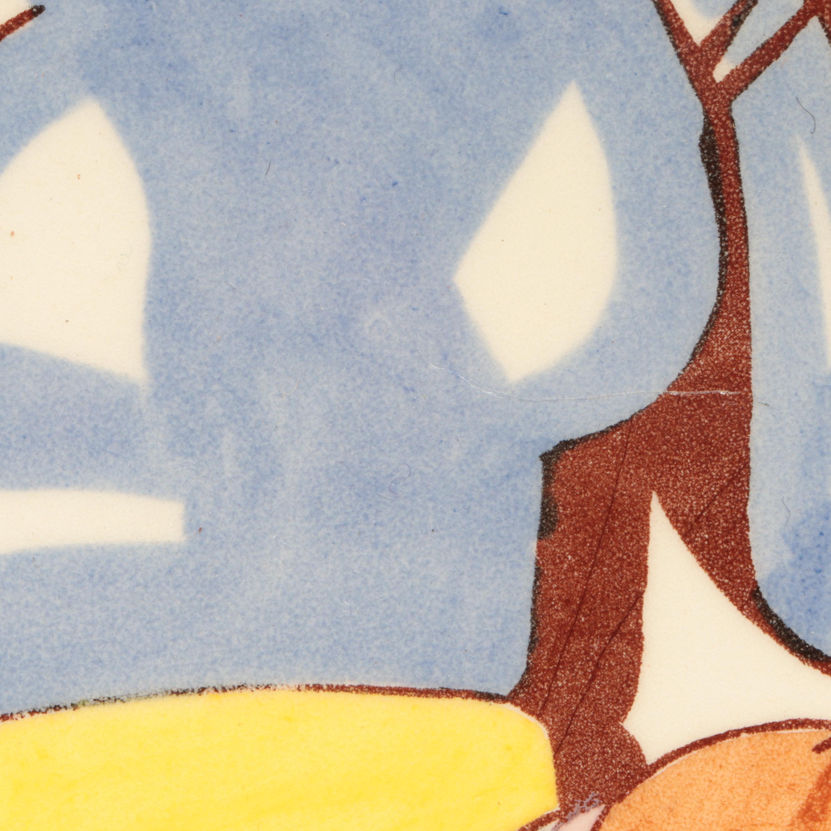 Rockwell Kent for Vernon Kilns "Salamina" Pitcher and Serving Bowls, Mid-20th C.