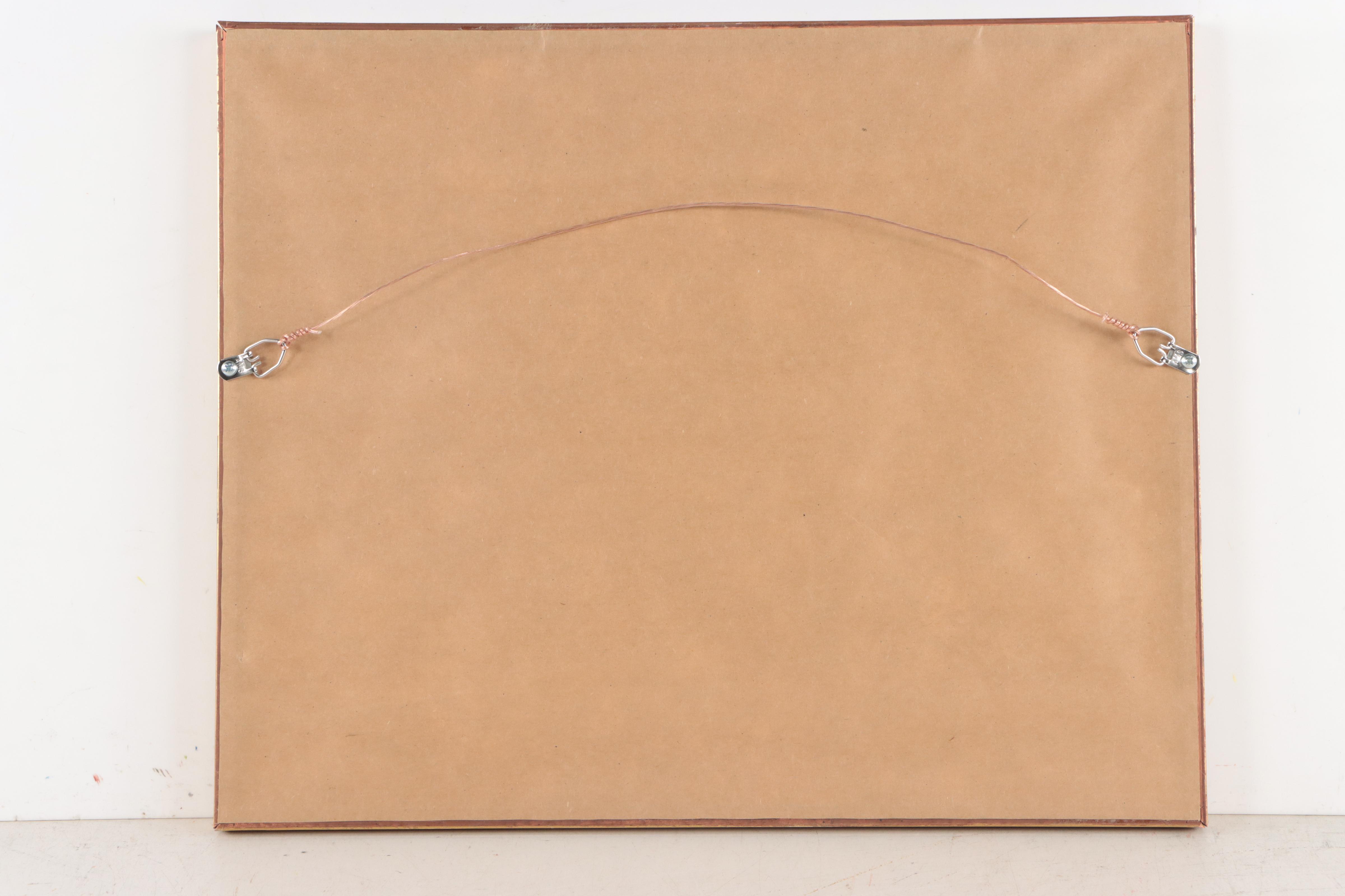 Rand, McNally & Co. Wax Engraving "Map of New York," 1895