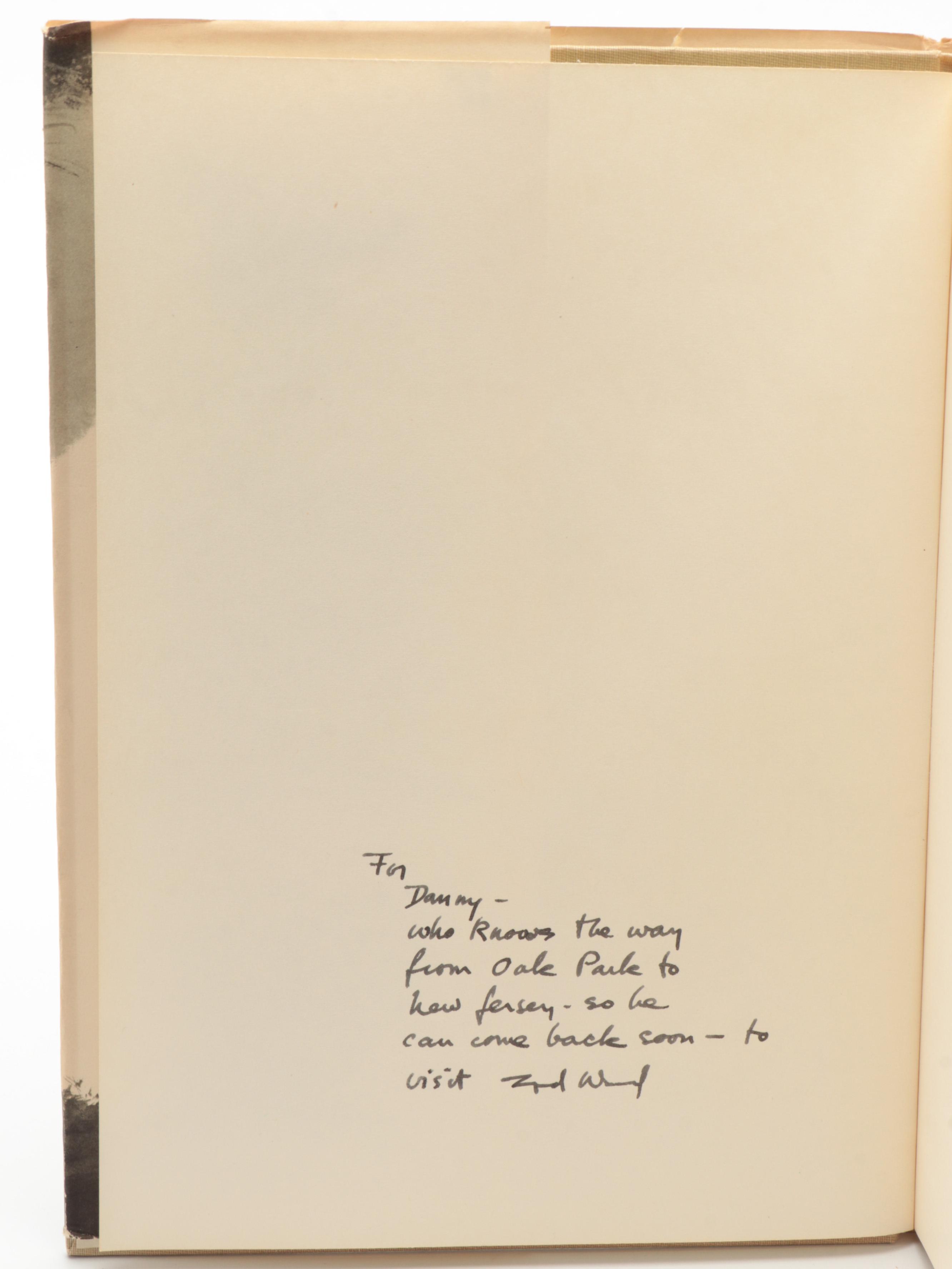 Lynd Ward Signed First Edition "The Biggest Bear" with Japanese Language Edition