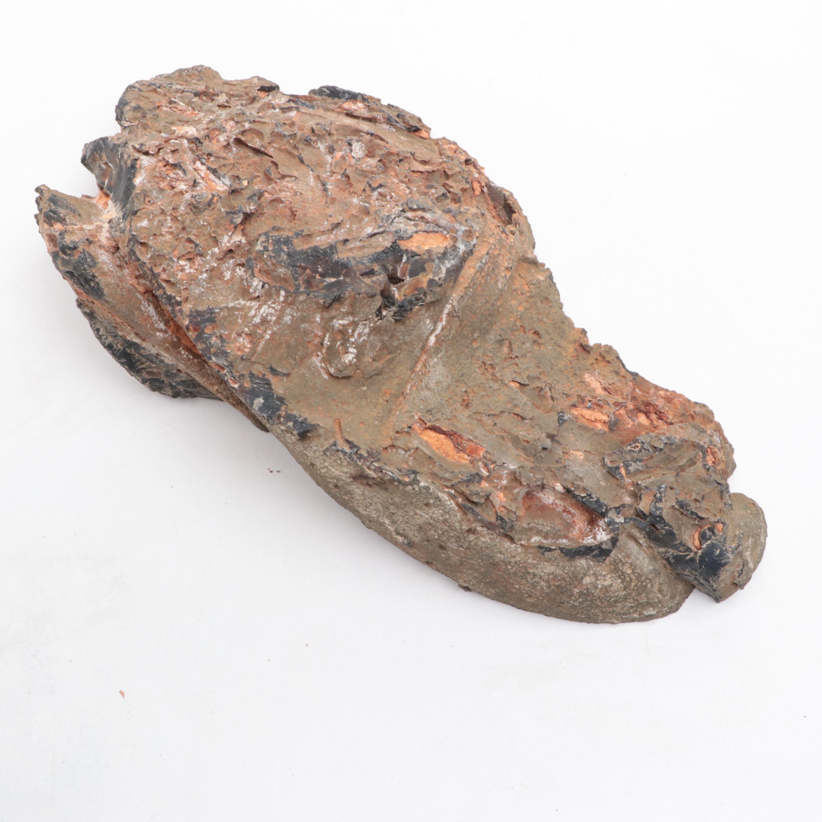 Partially Polished Agate Specimen