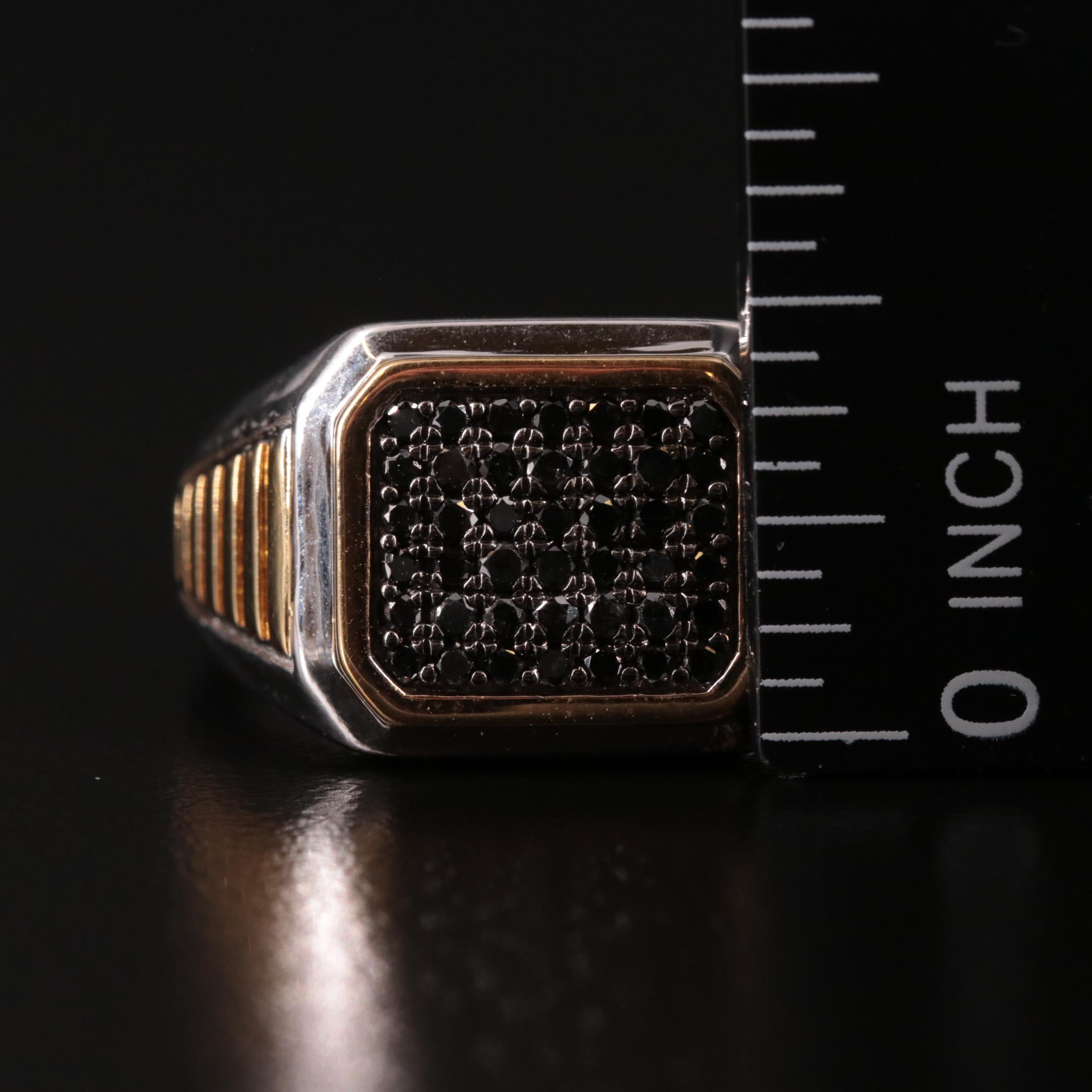 Sterling Diamond Ring