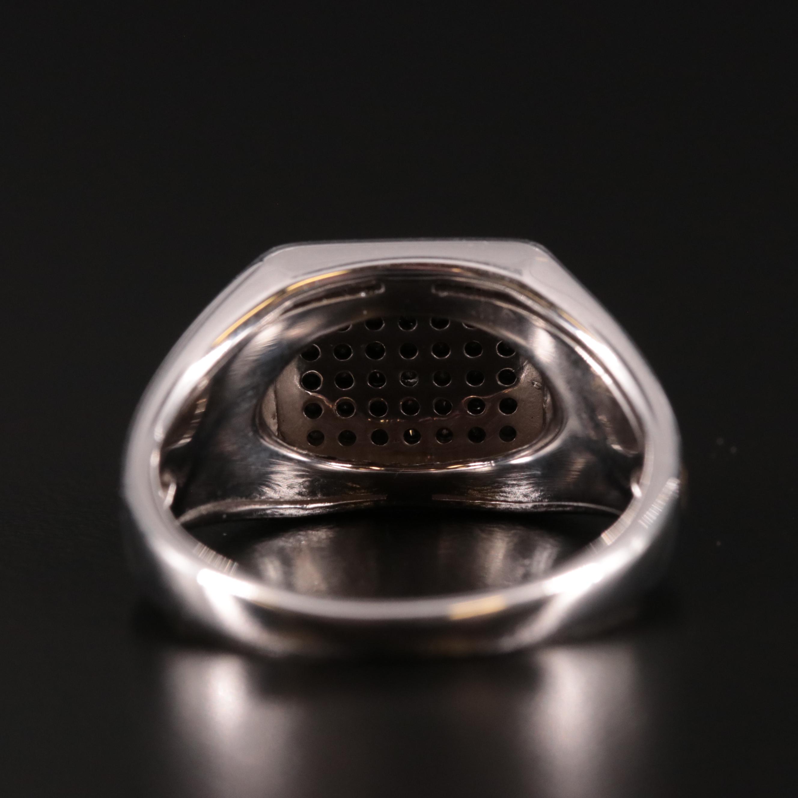 Sterling Diamond Ring