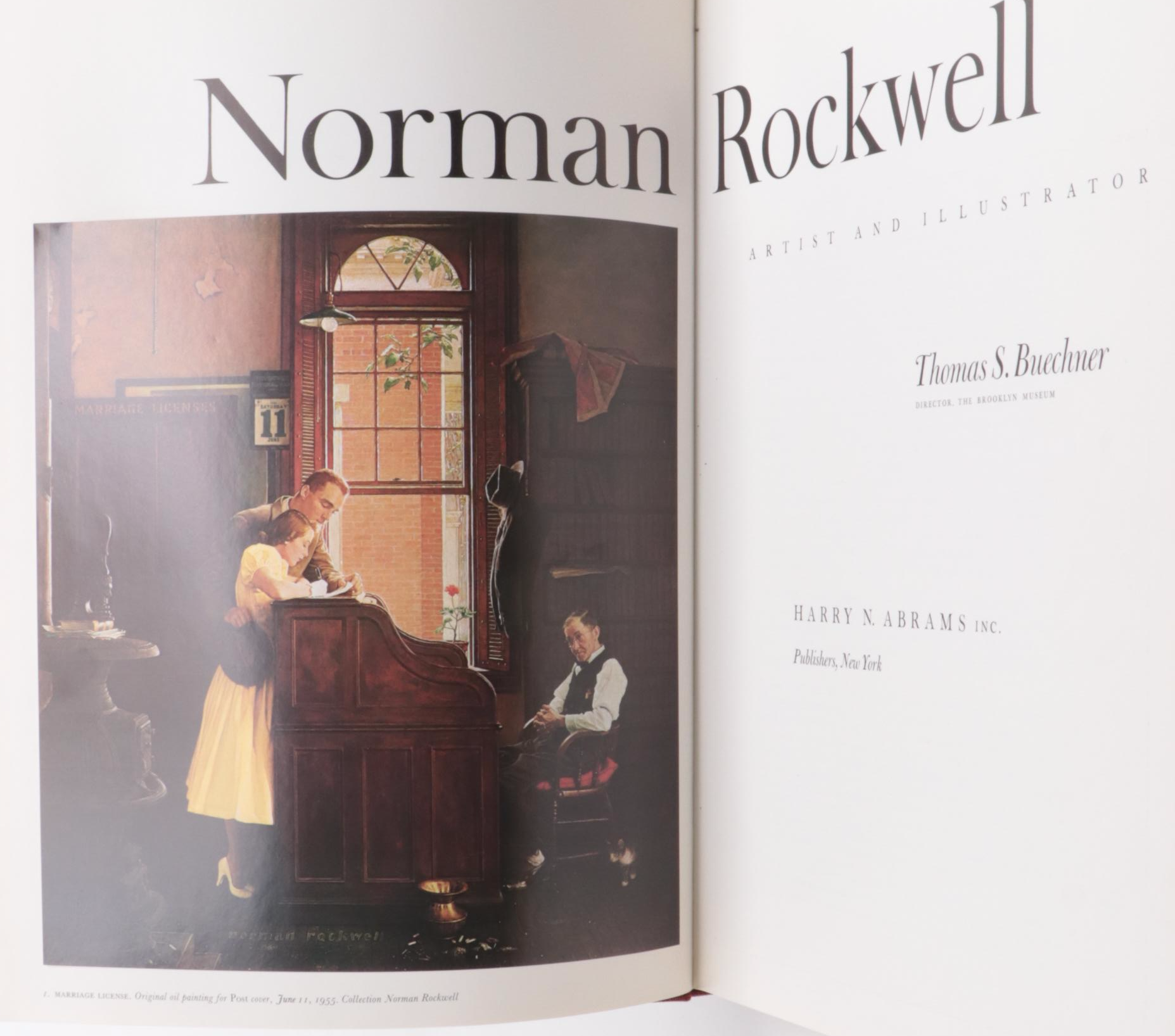 "Norman Rockwell: Artist and Illustrator" by Thomas S. Buechner and More