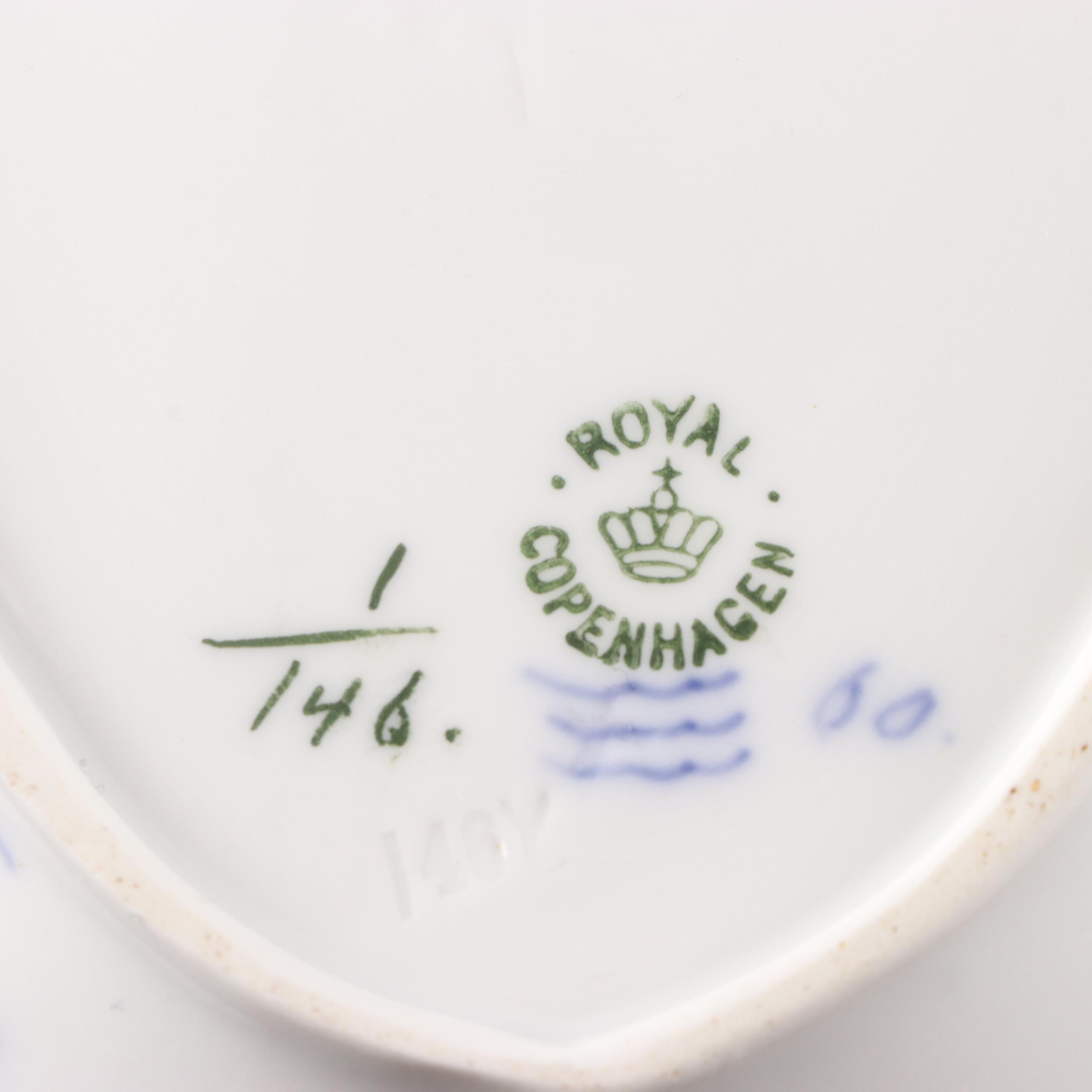 Royal Copenhagen "Blue Fluted" Porcelain Dinnerware