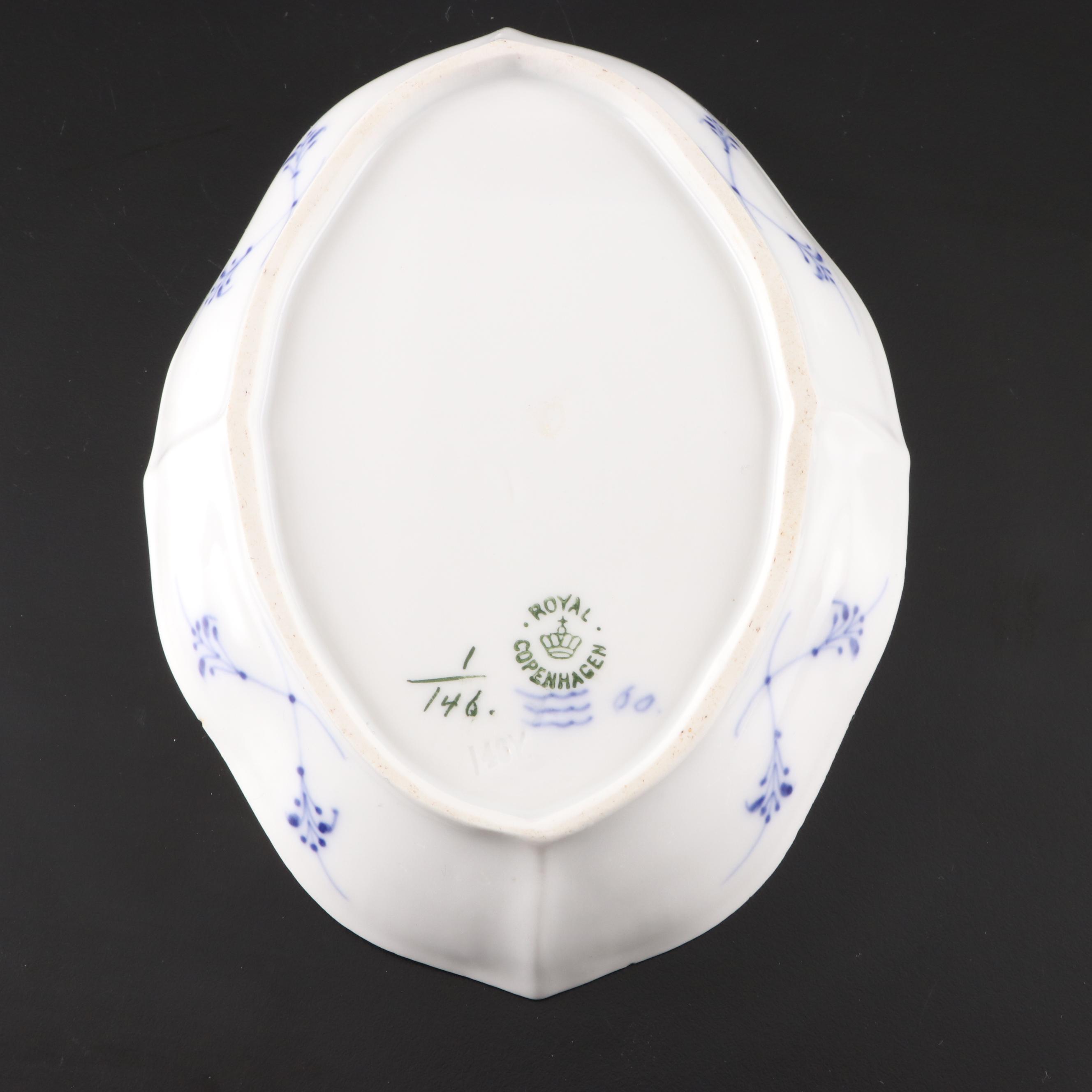 Royal Copenhagen "Blue Fluted" Porcelain Dinnerware