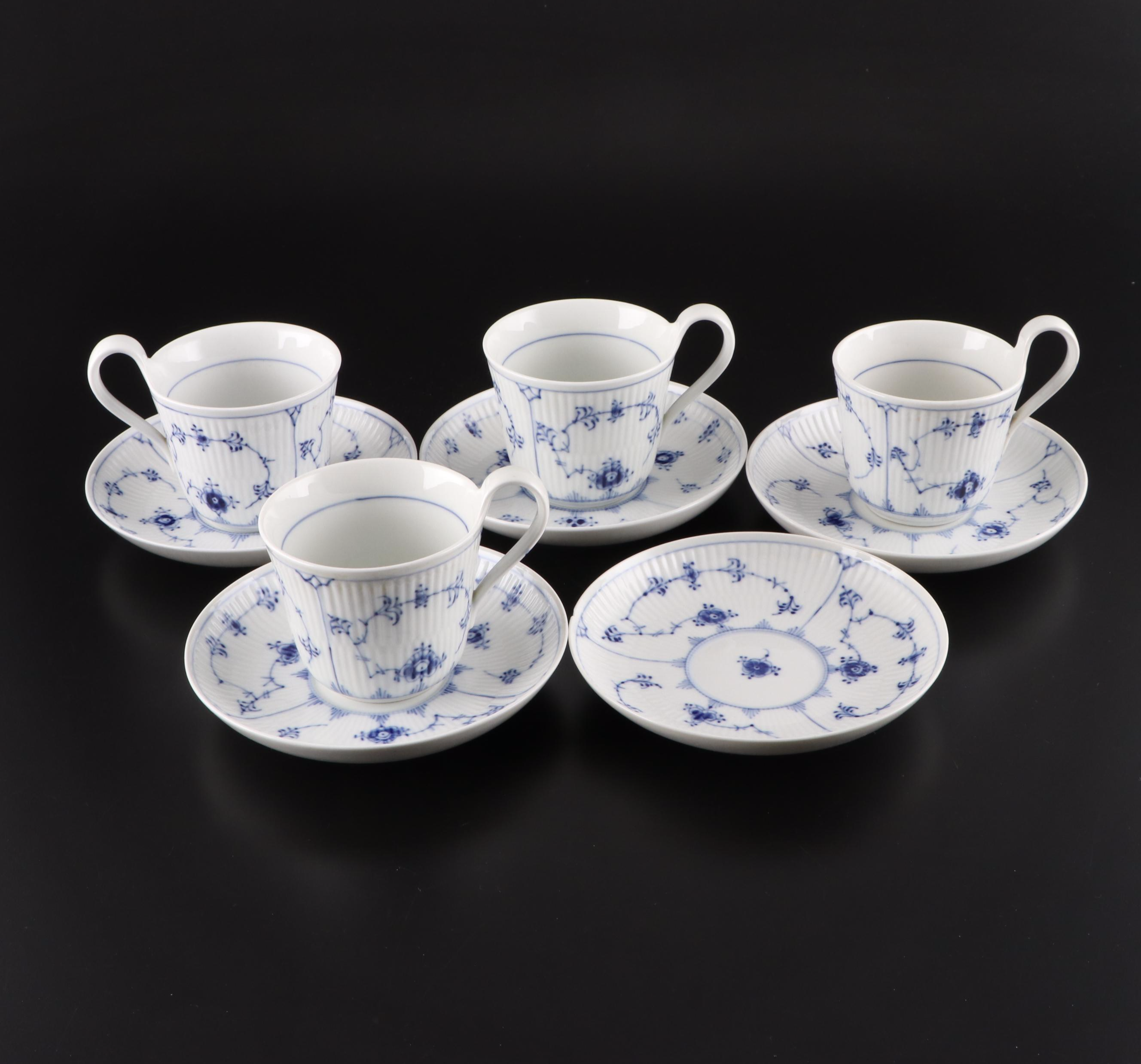Royal Copenhagen "Blue Fluted" Porcelain Dinnerware