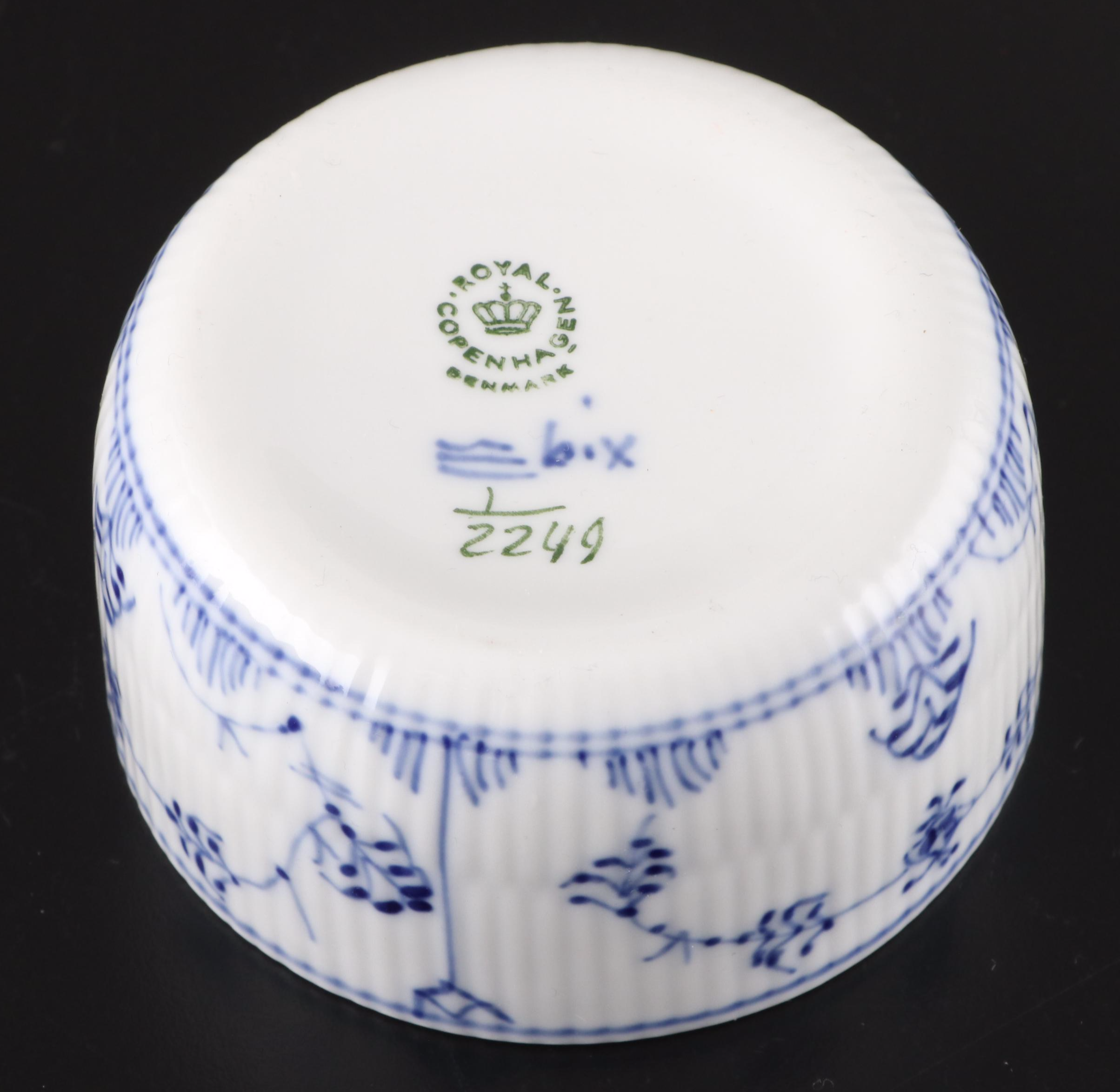 Royal Copenhagen "Blue Fluted" Porcelain Dinnerware